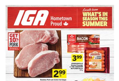 IGA (West) Flyer August 13 to 19