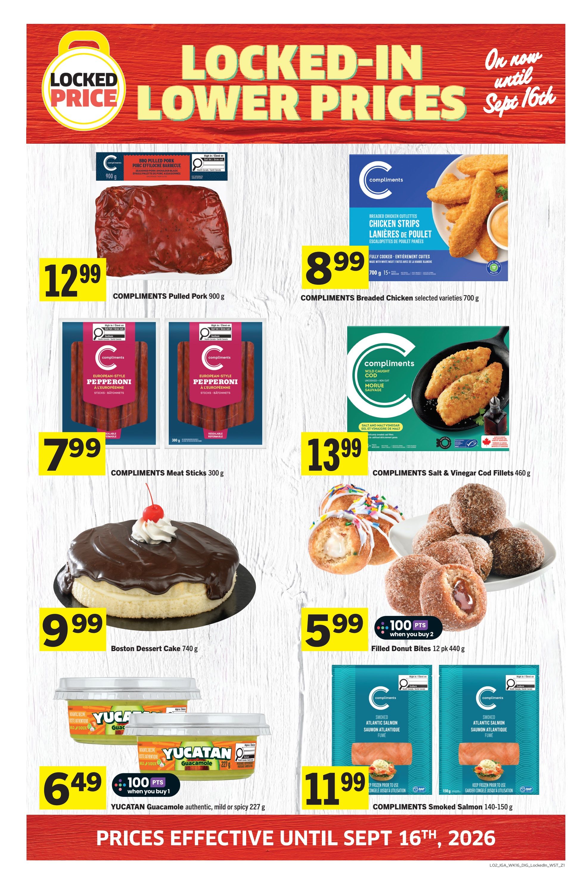 IGA (West) Flyer August 13 to 19