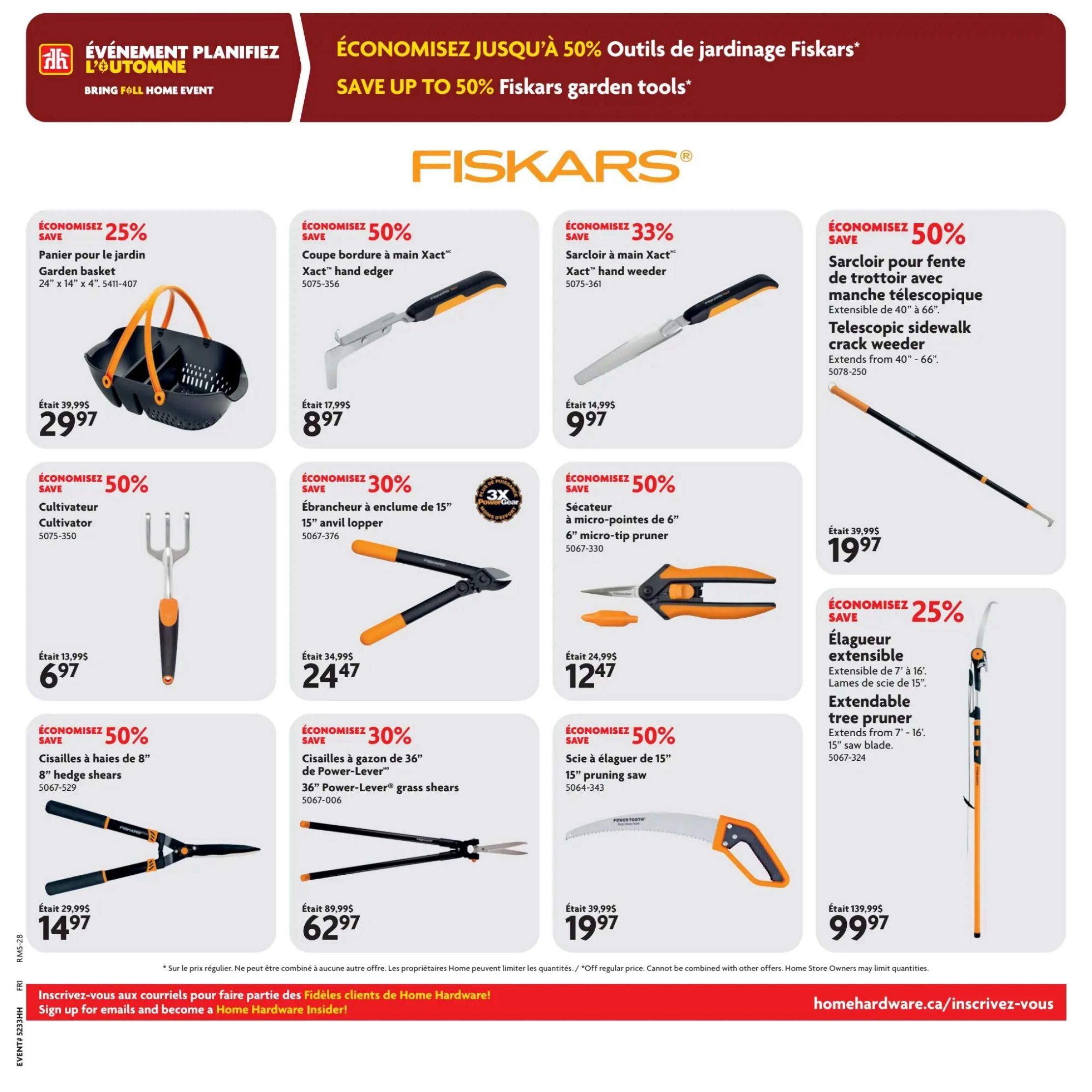 Home Hardware (QC) Flyer August 13 to 26