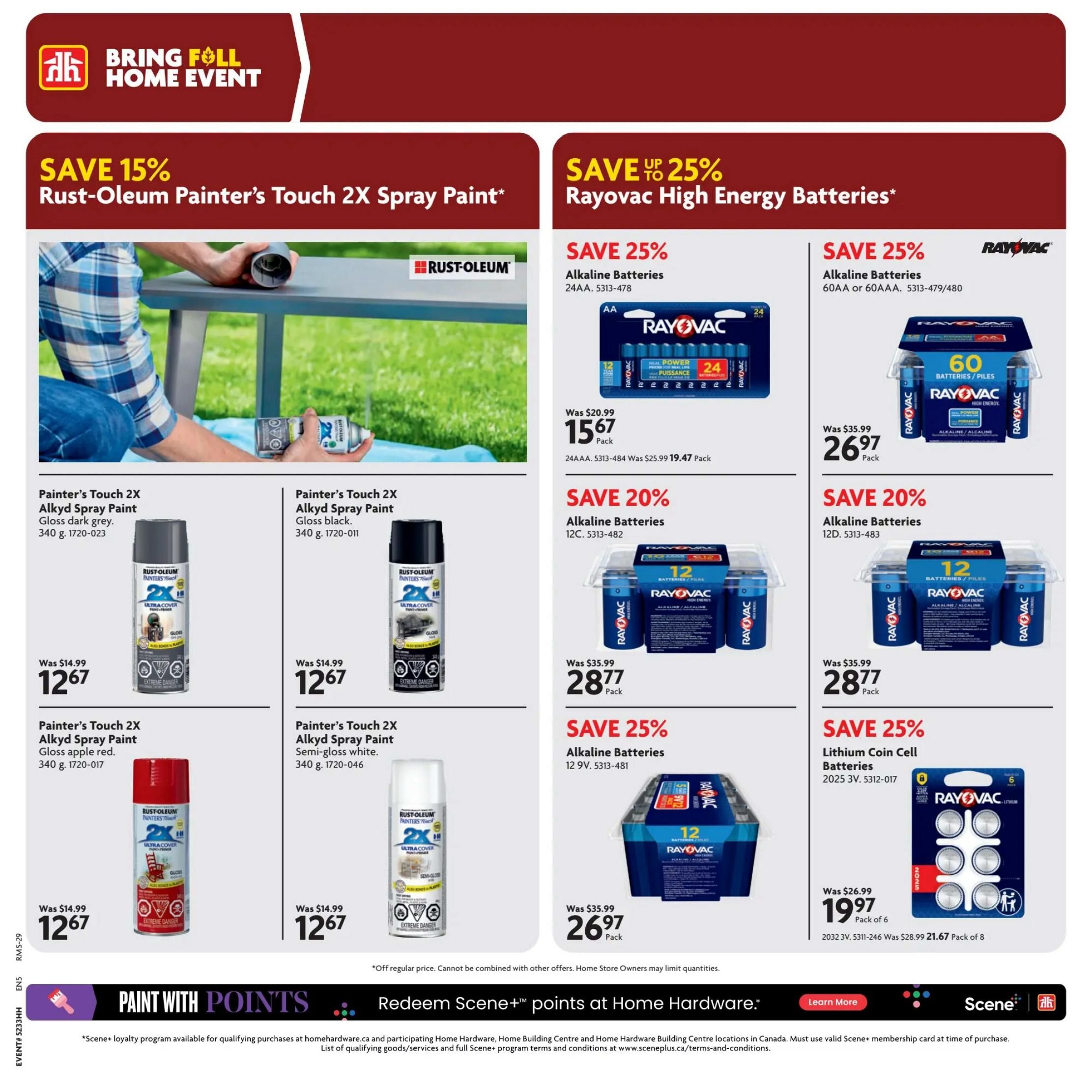 Home Hardware (BC) Flyer August 13 to 26