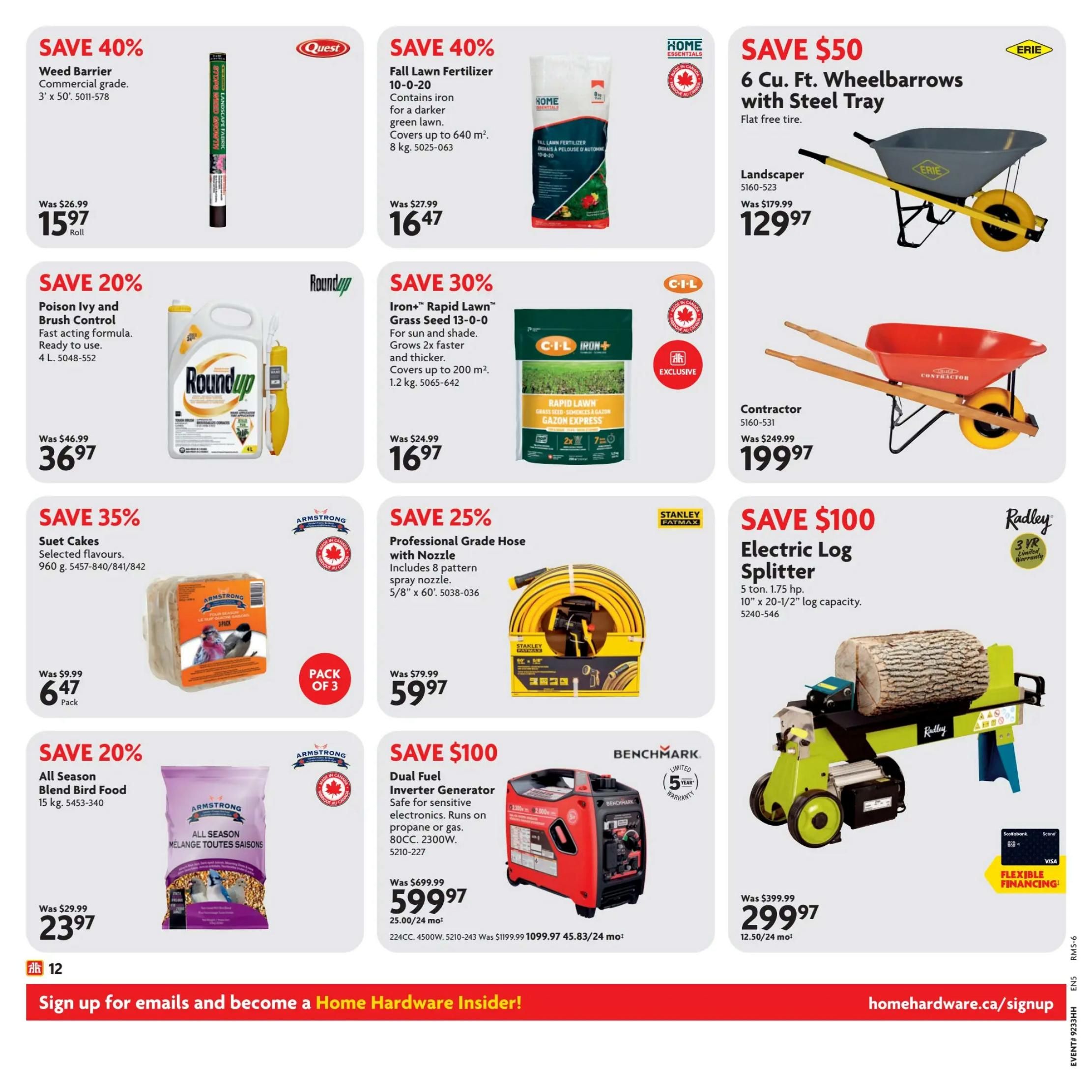 Home Hardware (BC) Flyer August 13 to 26