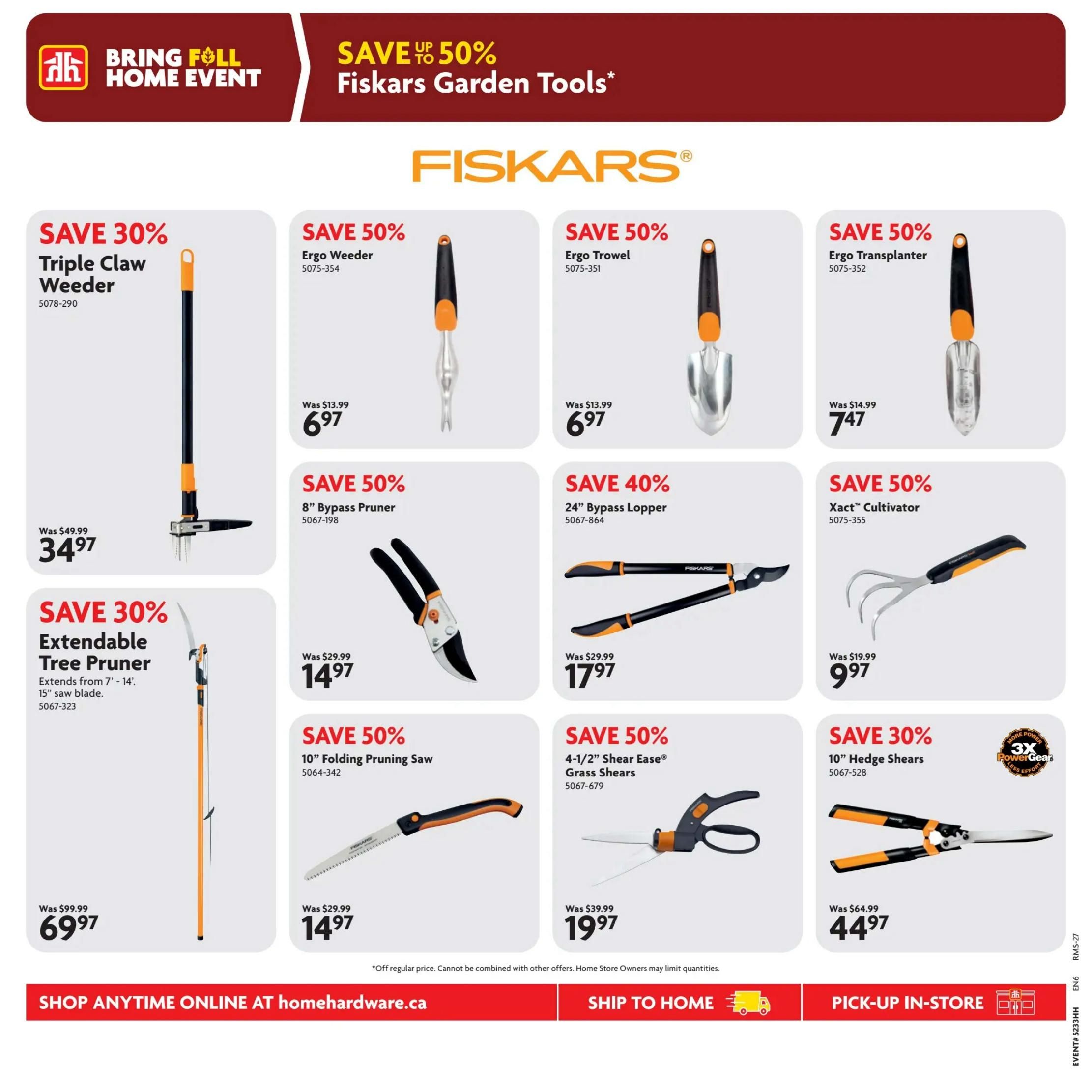 Home Hardware (ON) Flyer August 13 to 26