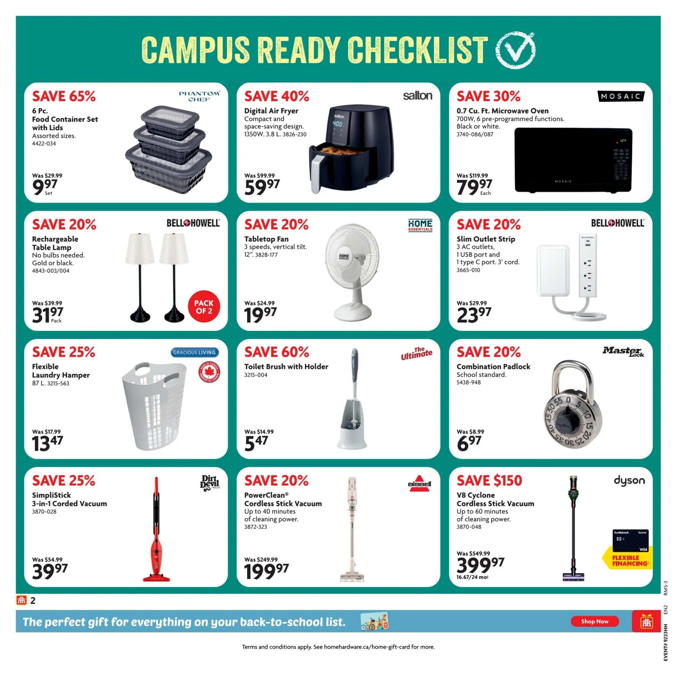 Home Hardware (Atlantic) Flyer August 13 to 26