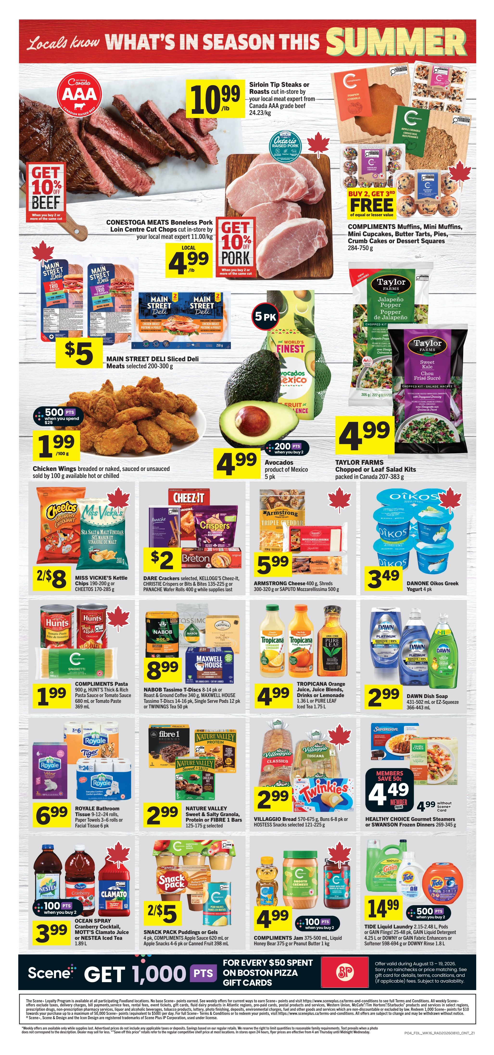Foodland (ON) Flyer August 13 to 19