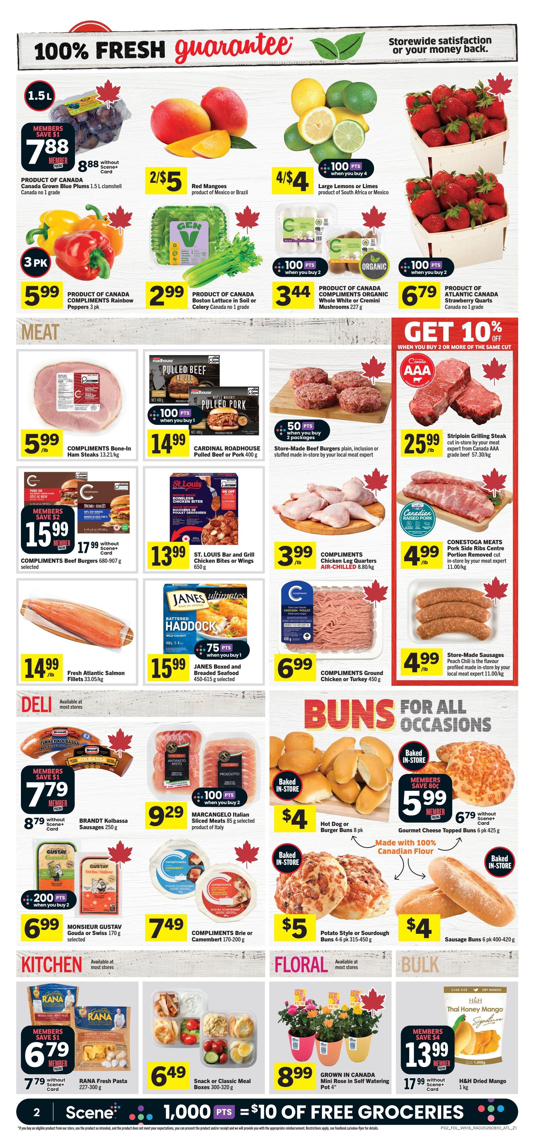 Foodland Co-op Flyer August 13 to 19