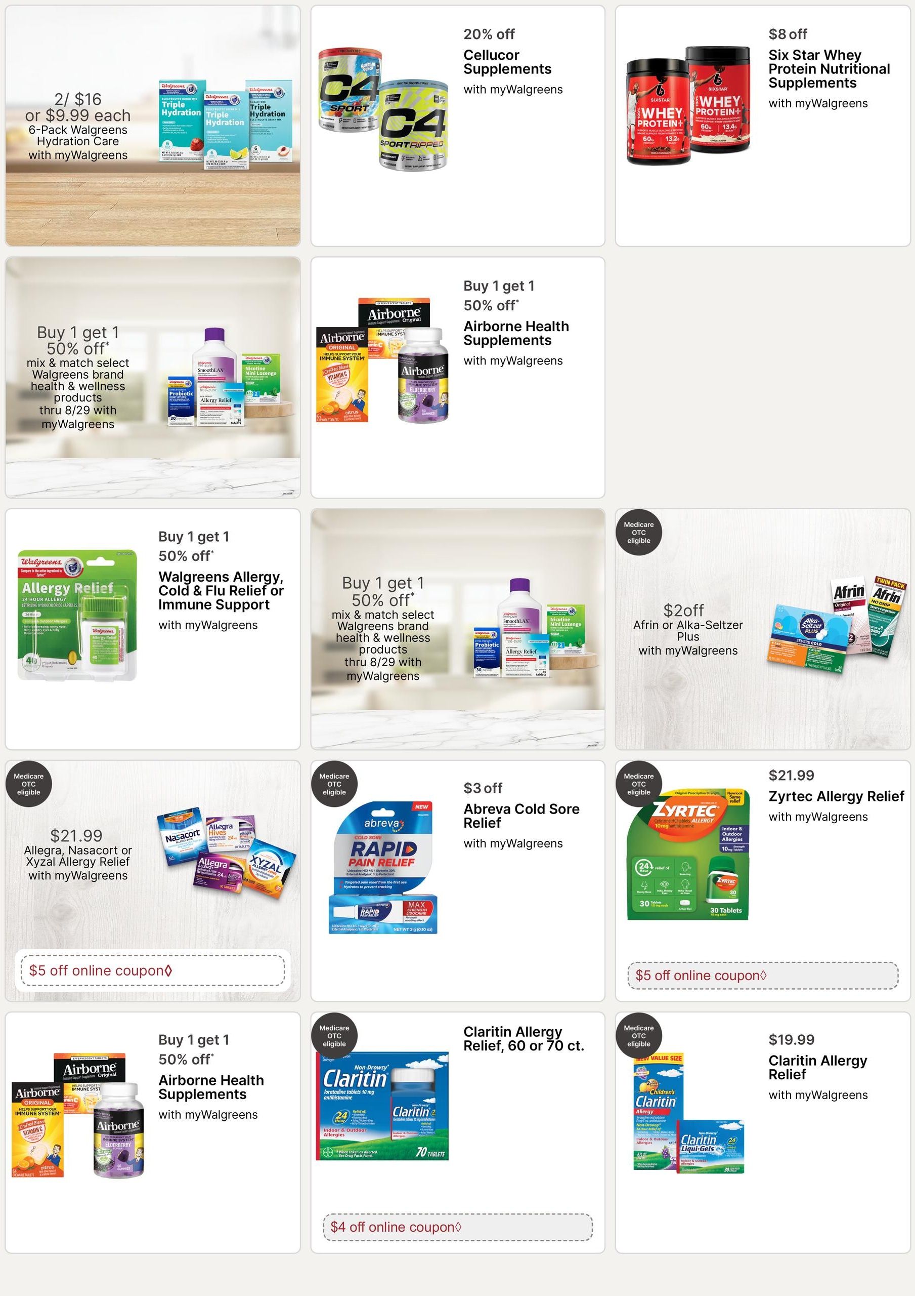 Walgreens (Alhambra Area, CA) Weekly Ad August 16 - 22, 2026