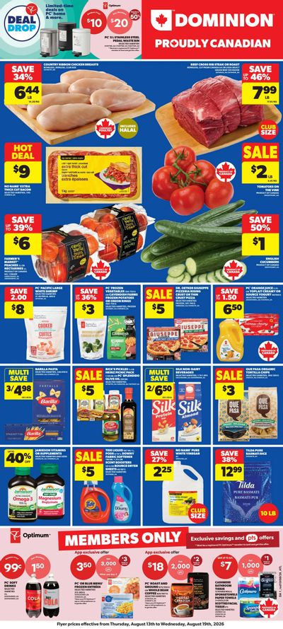 Dominion Flyer August 13 to 19