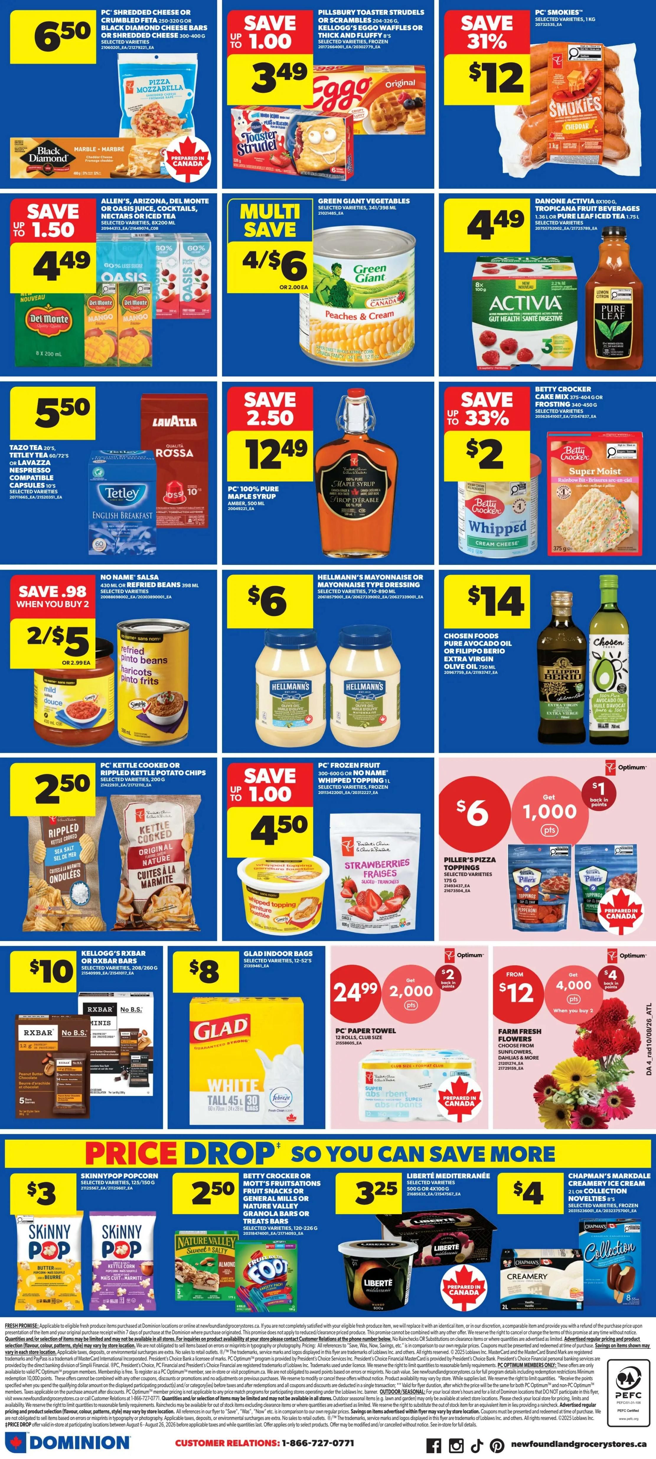 Dominion Flyer August 13 to 19