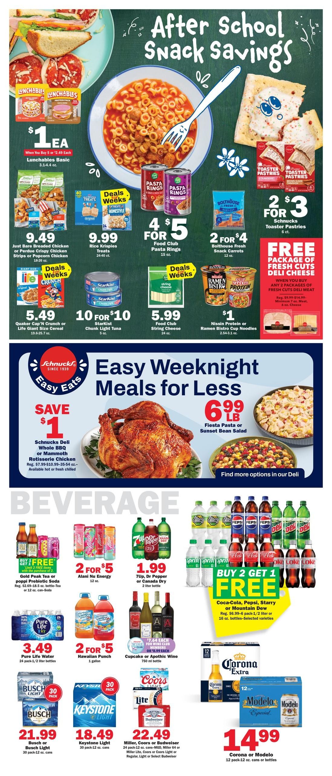 Schnucks (Carbondale–Carterville Area, IL) Weekly Print Weekly Ad August 19 - 25, 2026