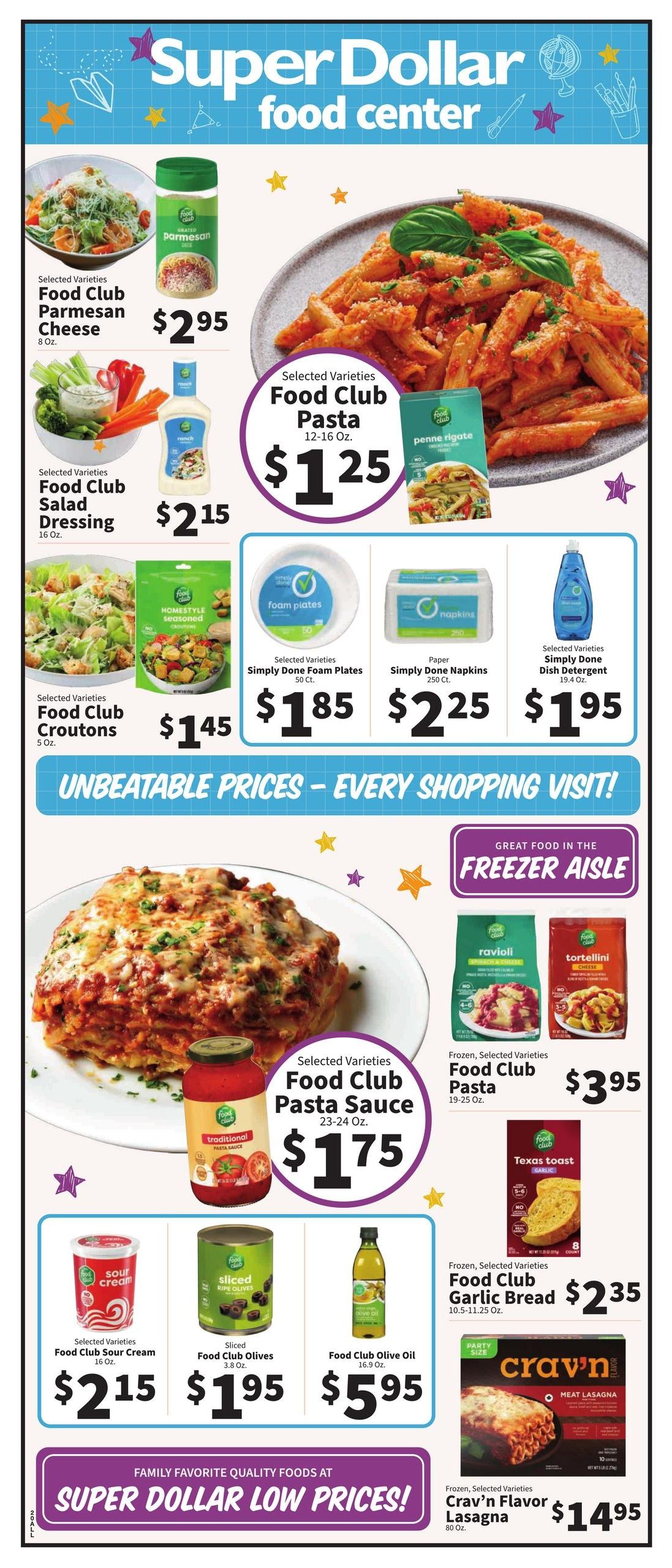 Super Dollar Weekly Ad August 12 - 18, 2026