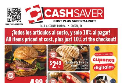 Cash Saver Texas (Odessa Area, TX) Weekly Ad August 12 - 18, 2026