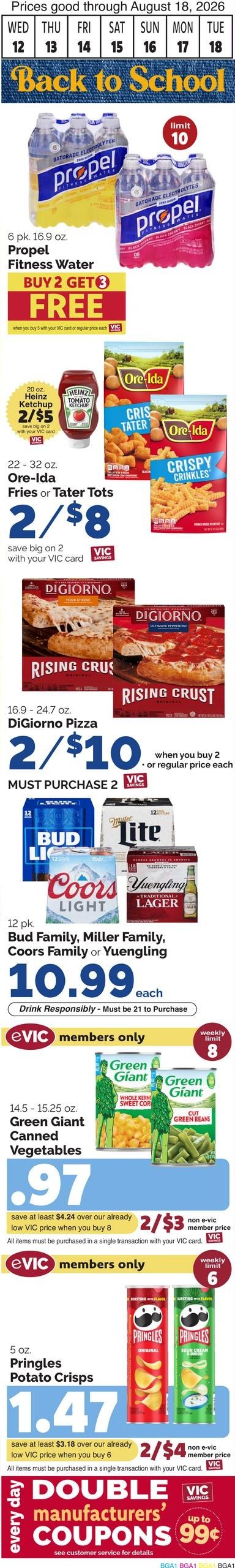 Harris Teeter (Asheville Area, NC) Weekly Ad August 12 - 18, 2026