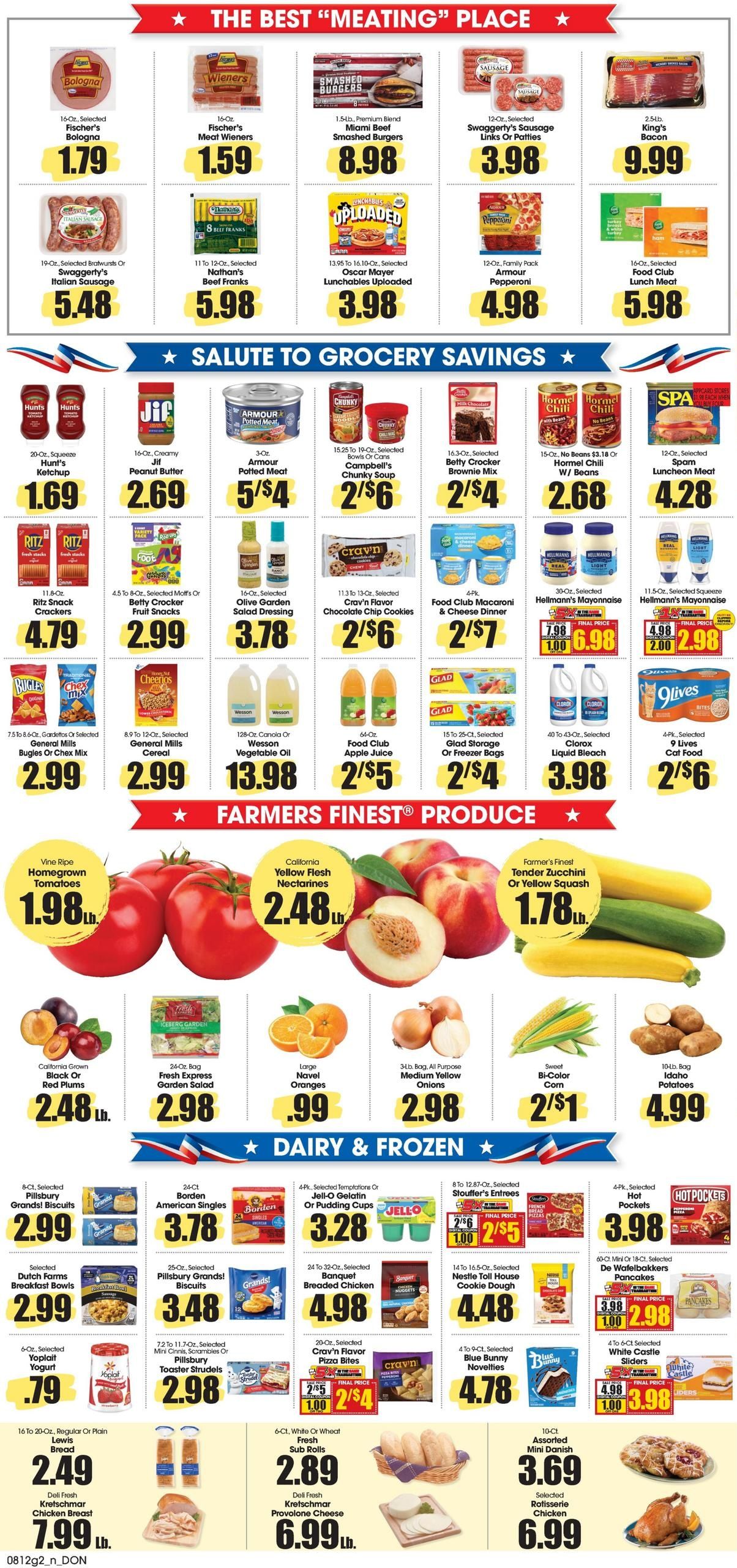 Don's Super Saver Weekly Ad August 12 - 18, 2026