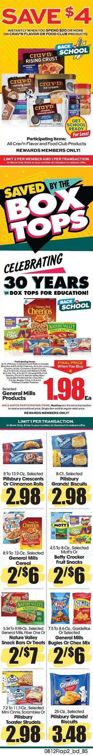Long's Pic Pac Galaxy (Pineville–Arjay Area, KY) Weekly Ad August 12 - 18, 2026