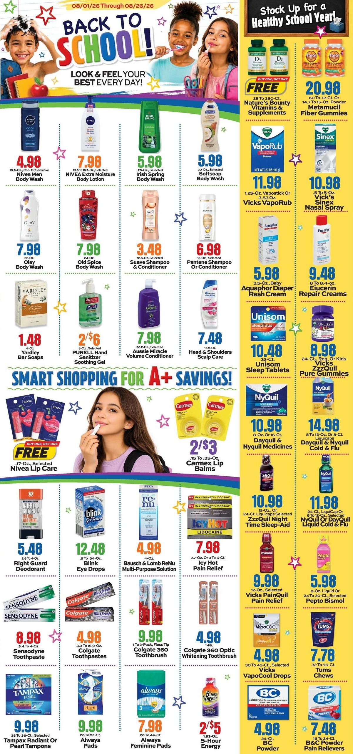 Long's Pic Pac Galaxy (Pineville–Arjay Area, KY) Weekly Ad August 12 - 18, 2026