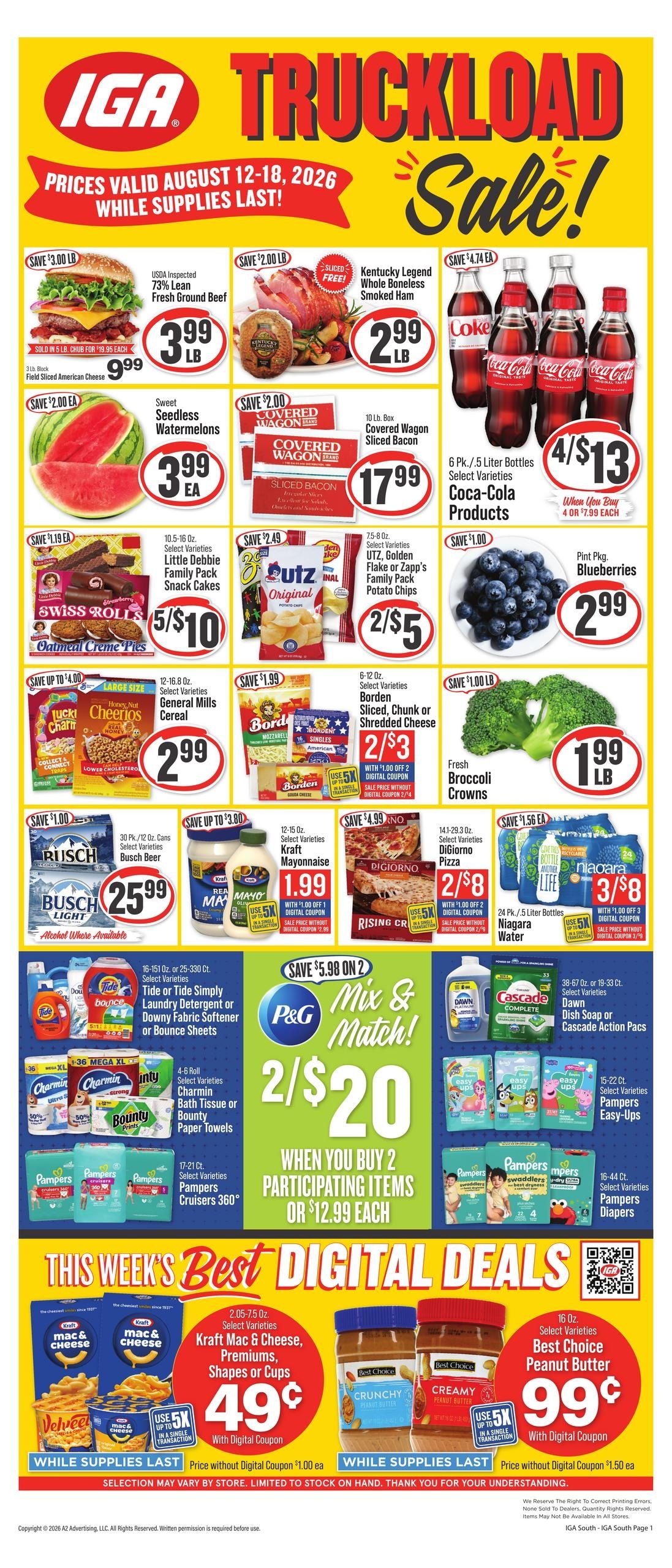 IGA (Arjay Area, KY) Weekly Ad August 12 - 18, 2026