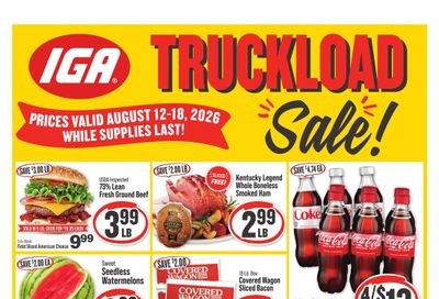 IGA (Arjay Area, KY) Weekly Ad August 12 - 18, 2026