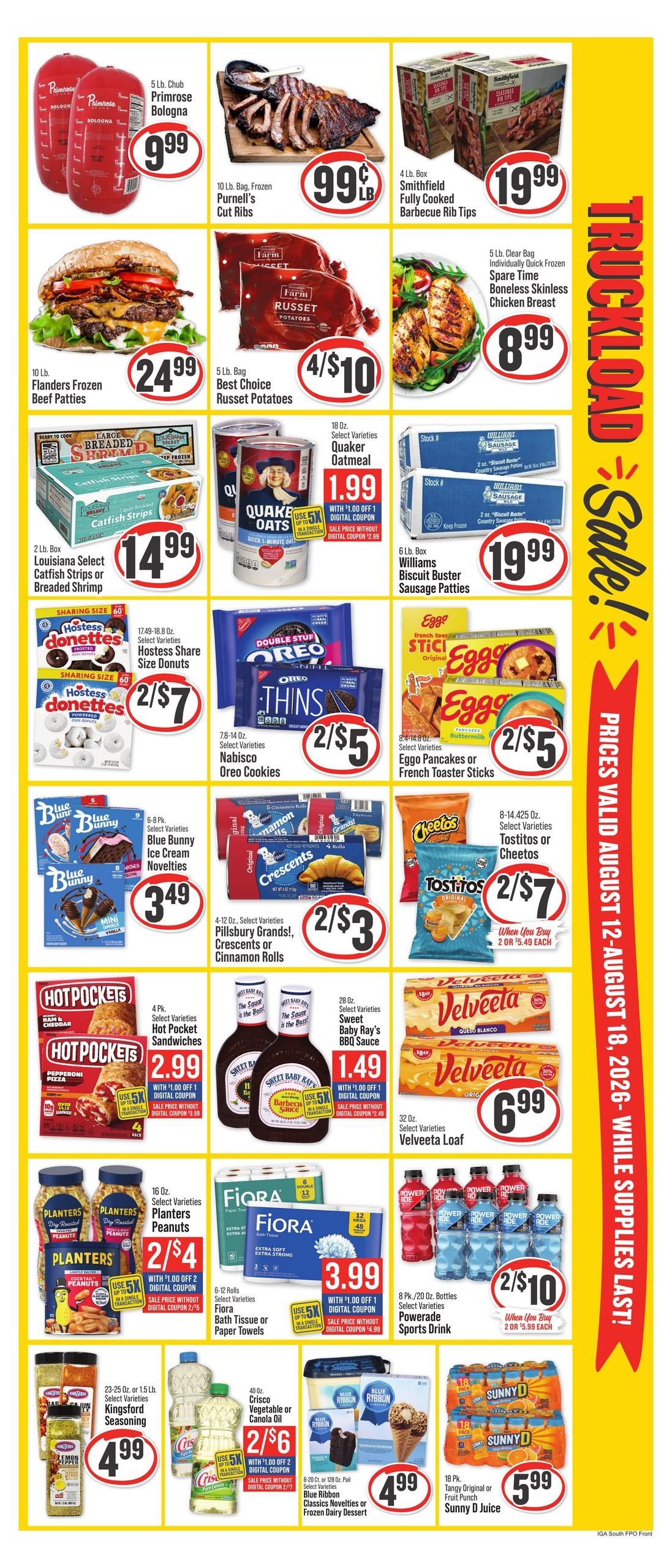 IGA (Arjay Area, KY) Weekly Ad August 12 - 18, 2026