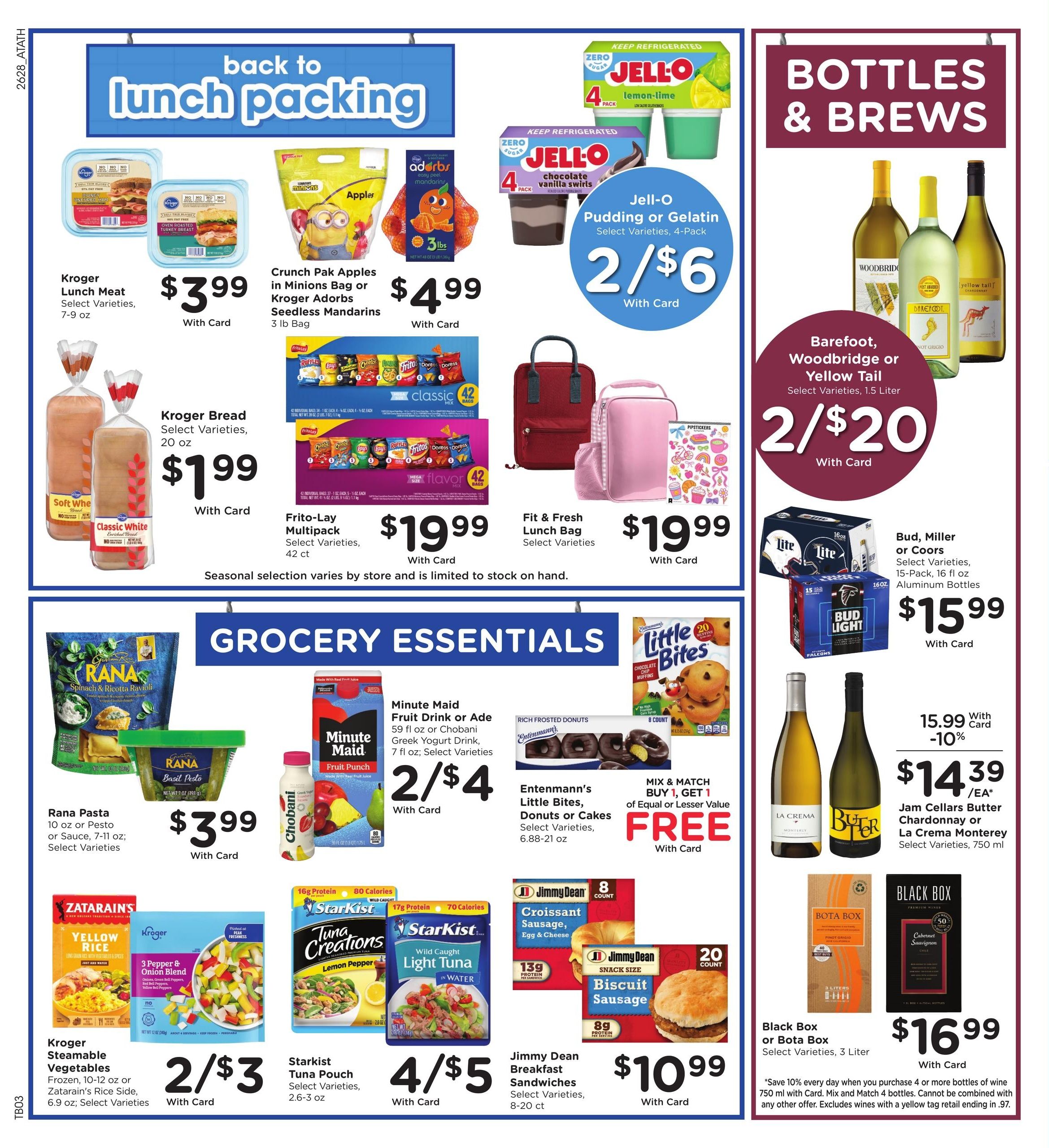 Kroger (Athens–Hull Area, GA) Weekly Ad August 12 - 18, 2026