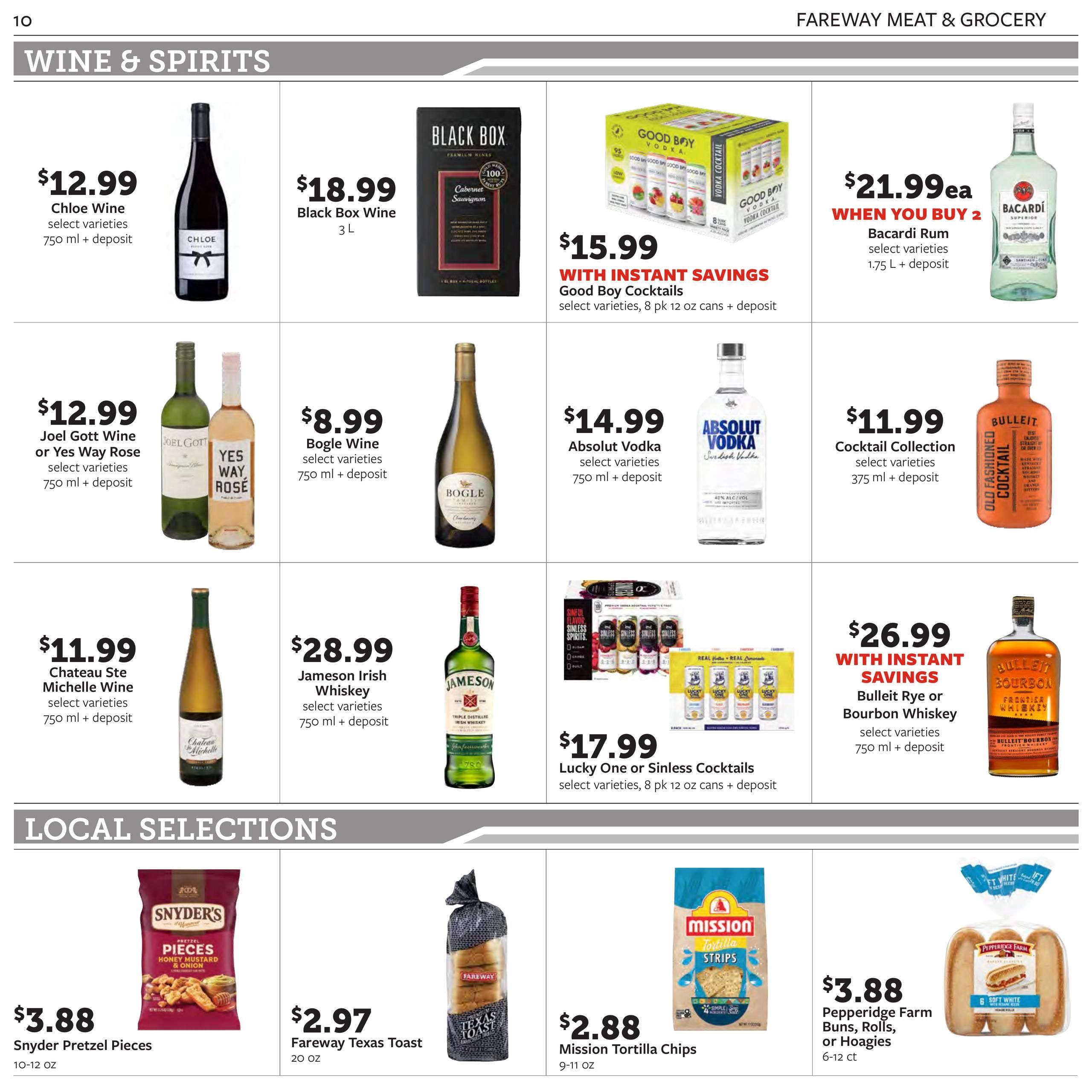 Fareway (Burlington–Fairfield Area, IA) Weekly Ad August 10 - 15, 2026