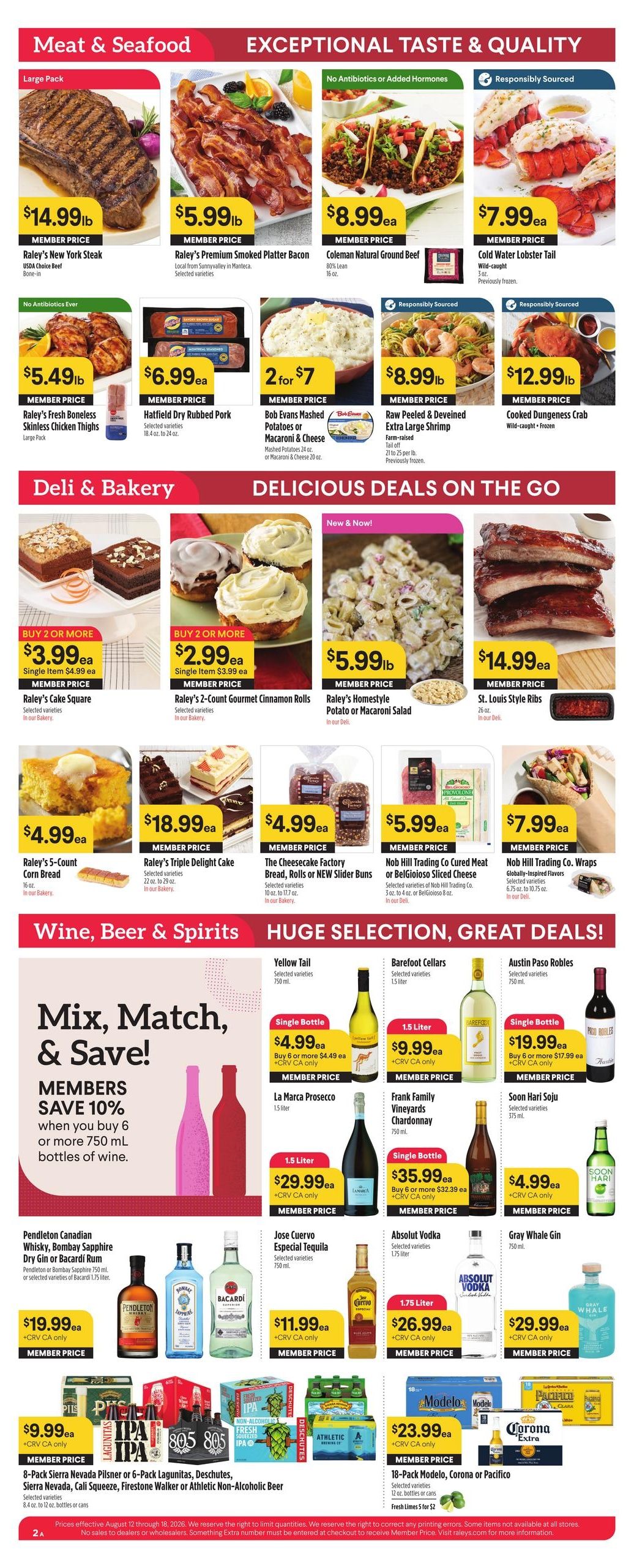 Nob Hill Foods Weekly Ad August 12 - 18, 2026