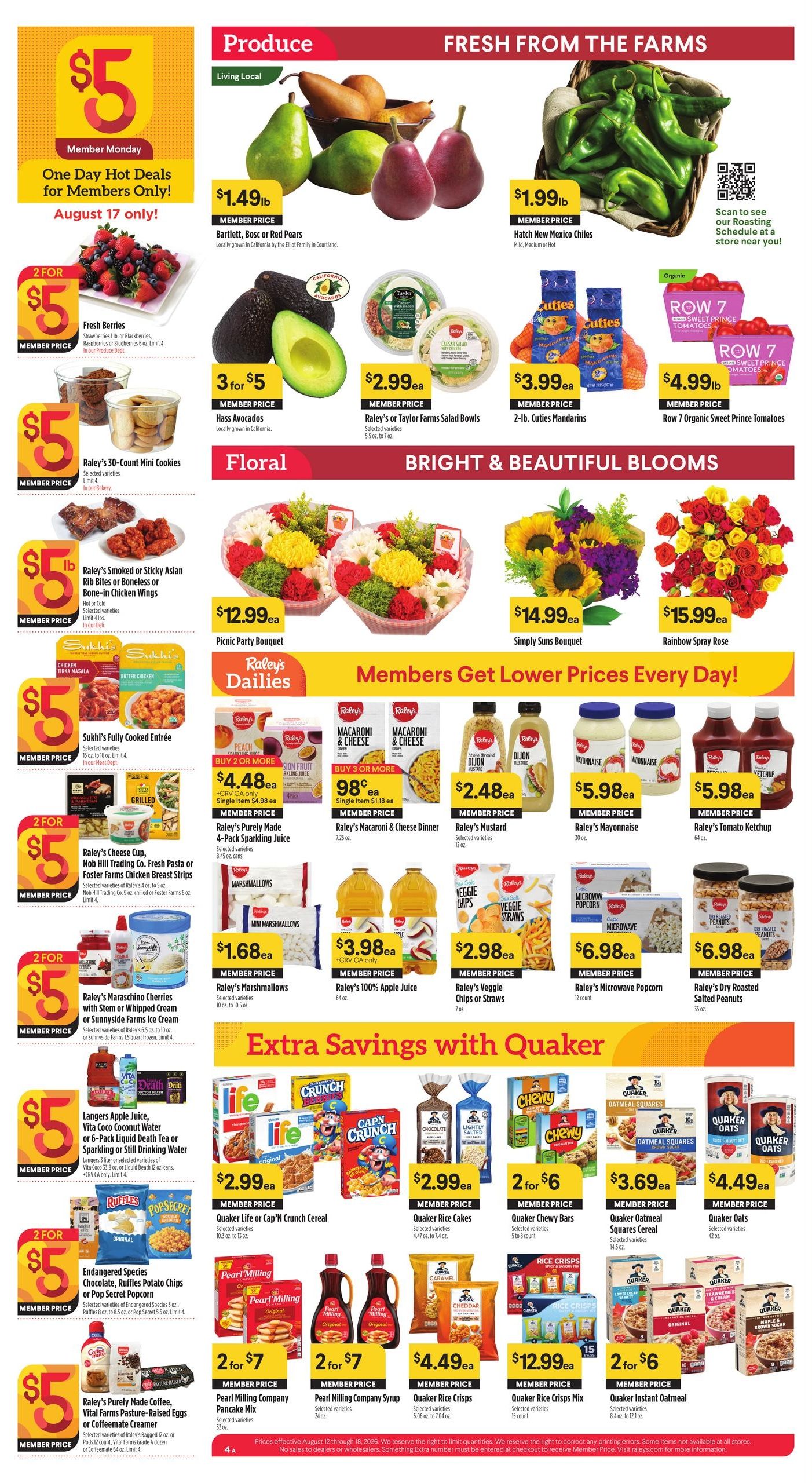 Nob Hill Foods Weekly Ad August 12 - 18, 2026