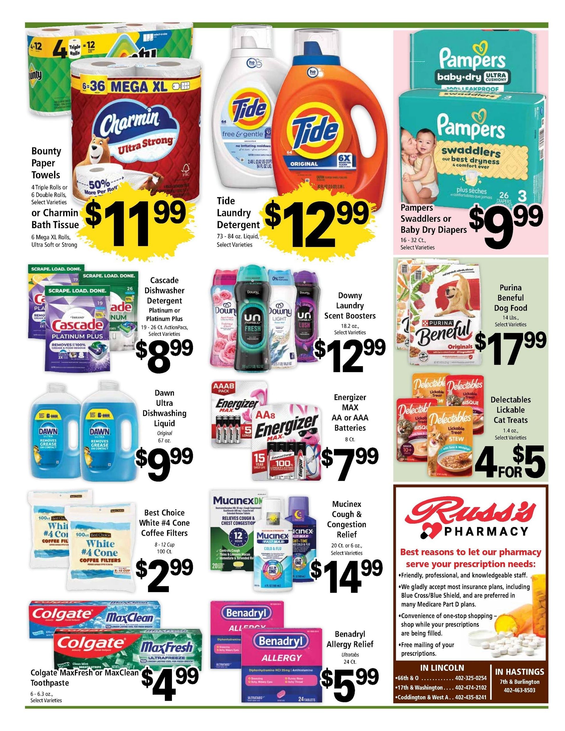 Russ's Market (Lincoln–Sprague Area, NE) Weekly Ad August 12 - 18, 2026