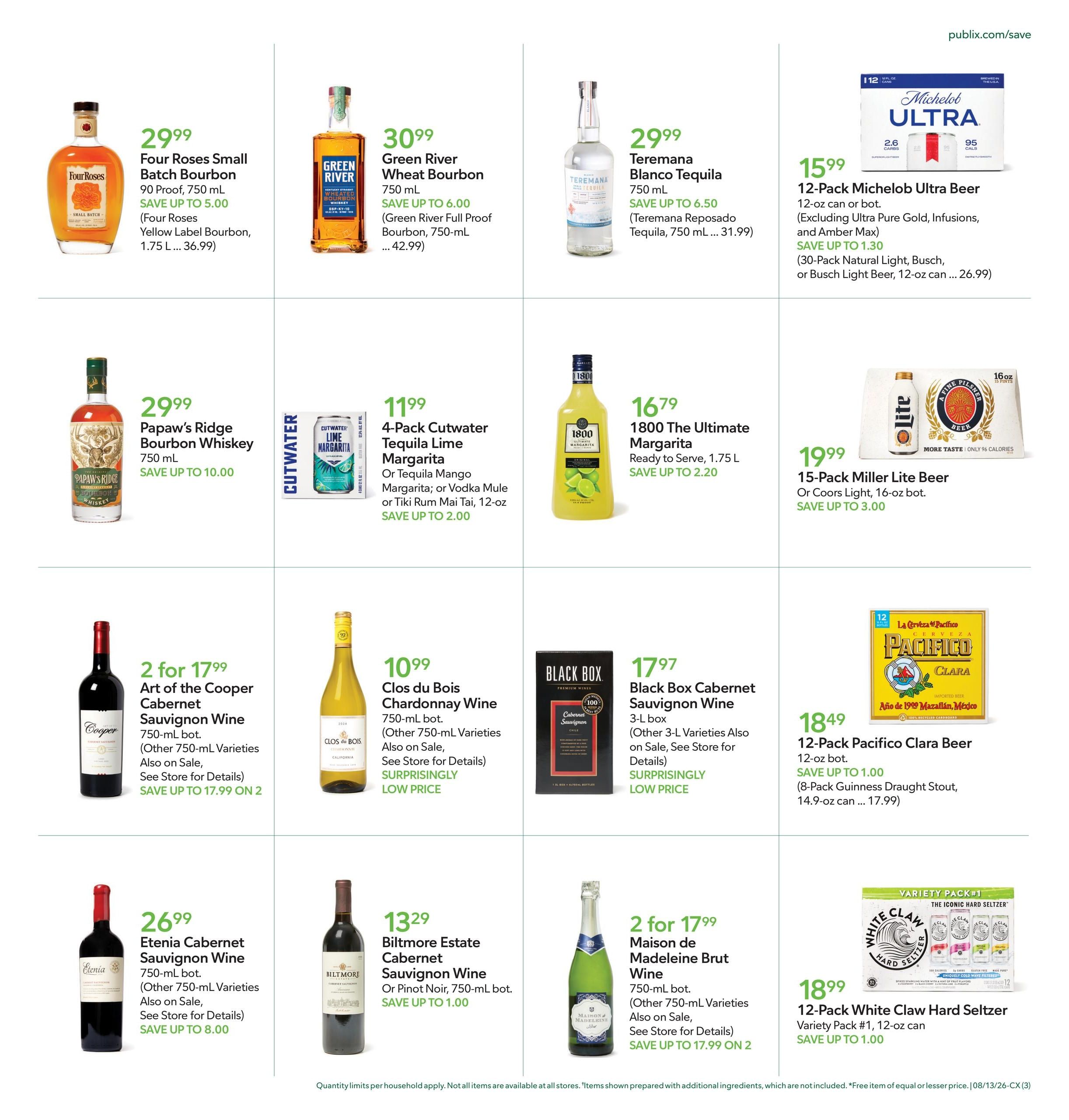 Publix (Lexington–Frankfort Area, KY) Weekly Ad August 12 - 18, 2026