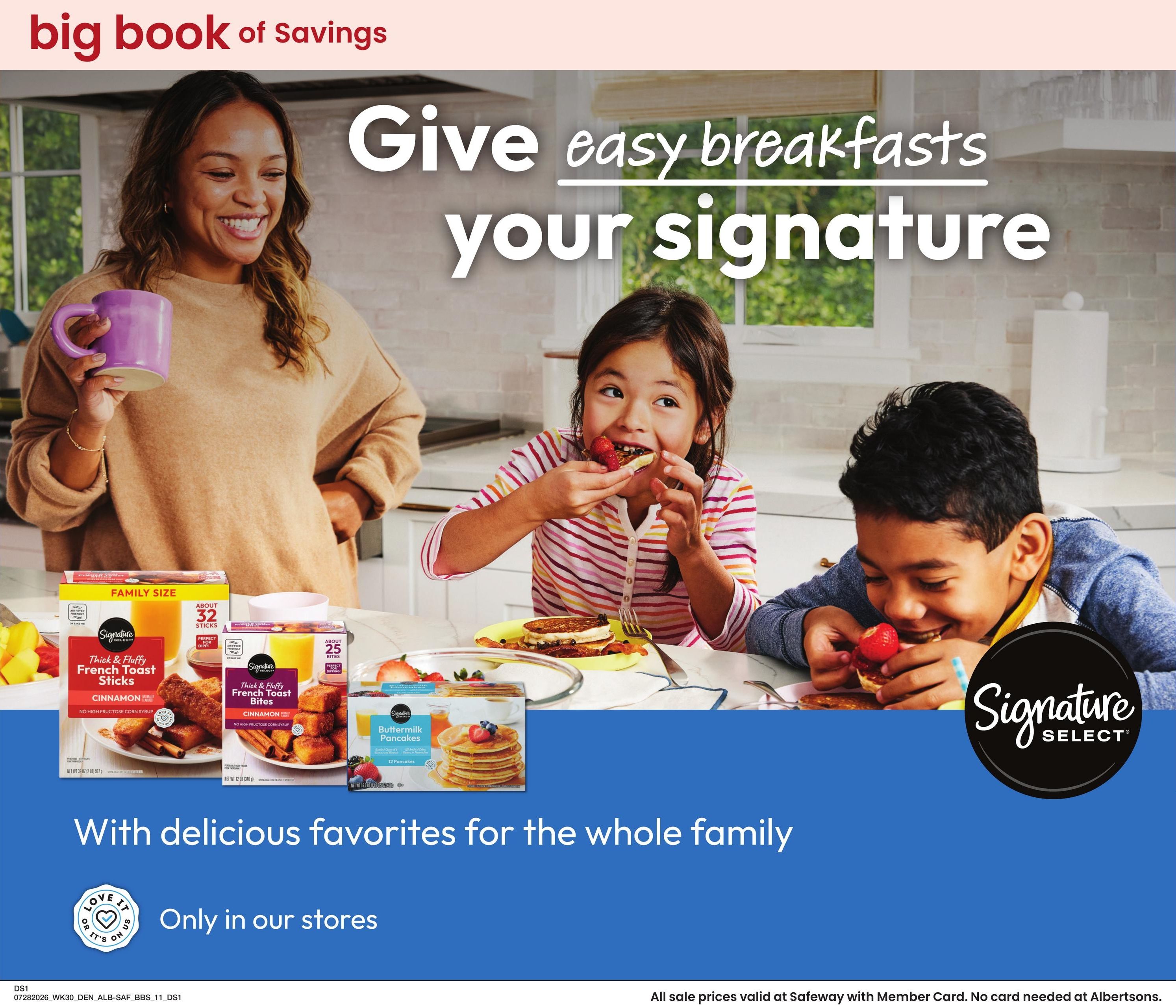 Safeway Big Book of Savings Weekly Ad July 28 - August 24, 2026