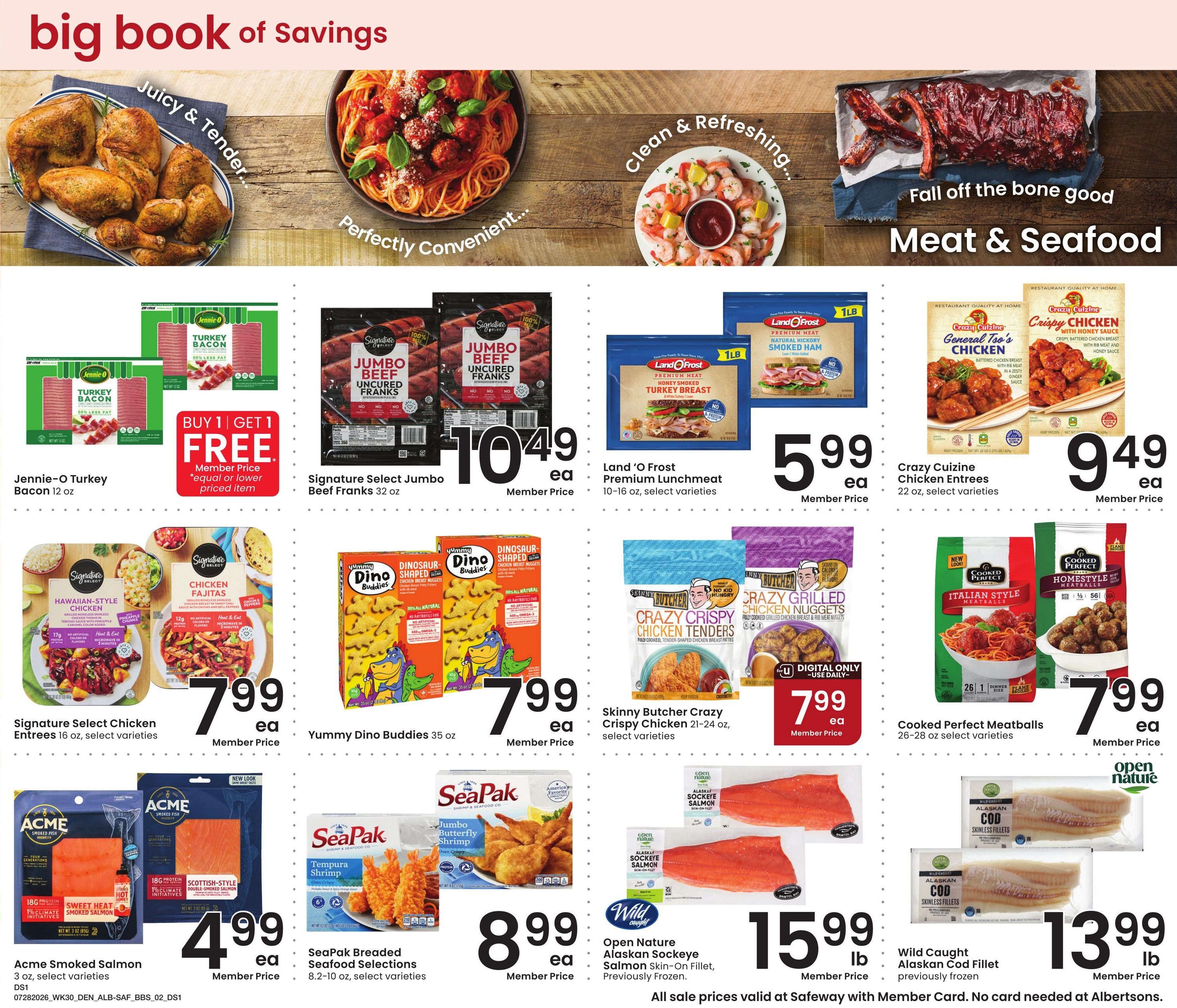Safeway Big Book of Savings Weekly Ad July 28 - August 24, 2026