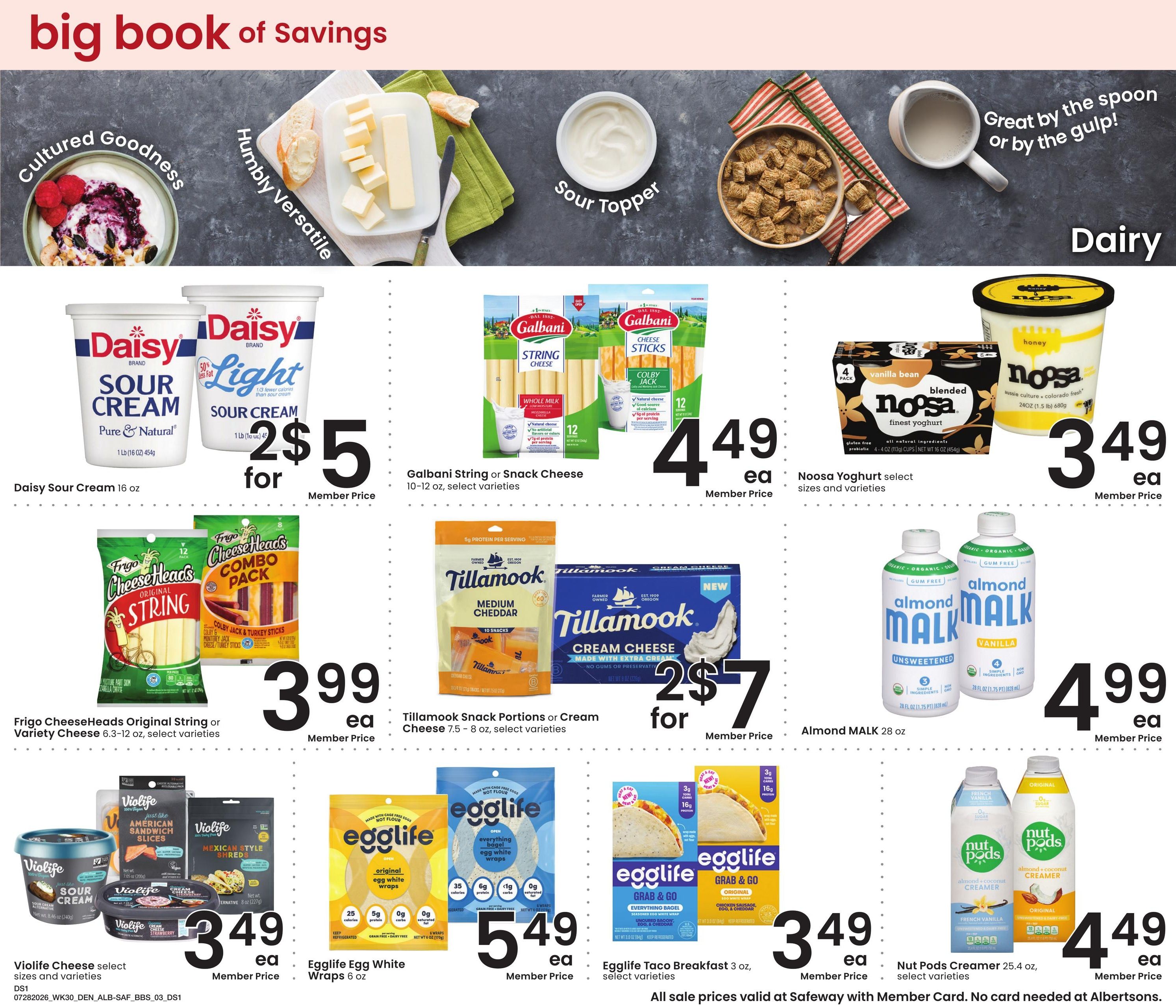 Safeway Big Book of Savings Weekly Ad July 28 - August 24, 2026