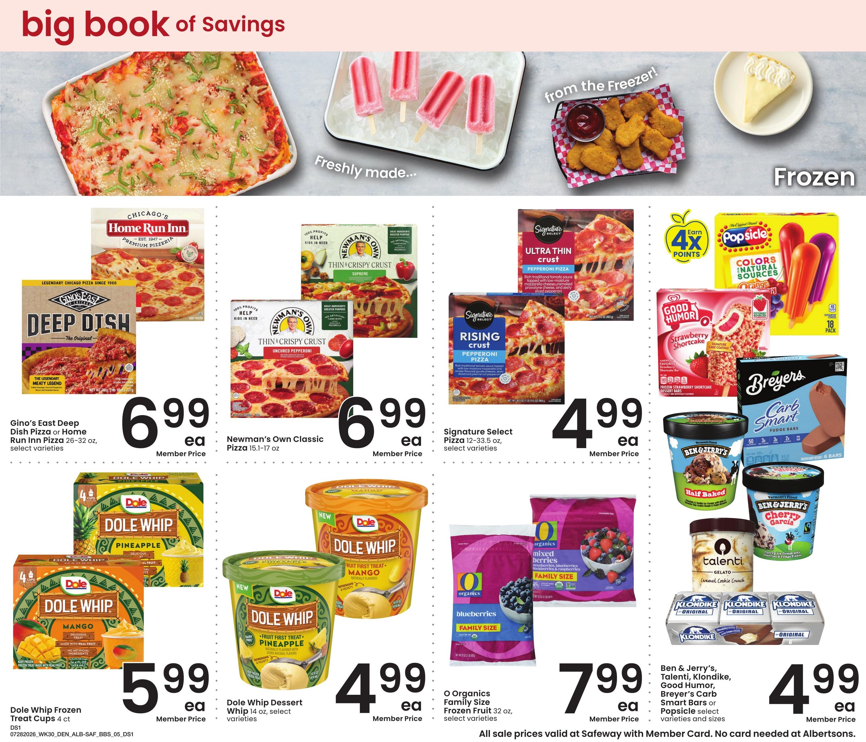 Safeway Big Book of Savings Weekly Ad July 28 - August 24, 2026