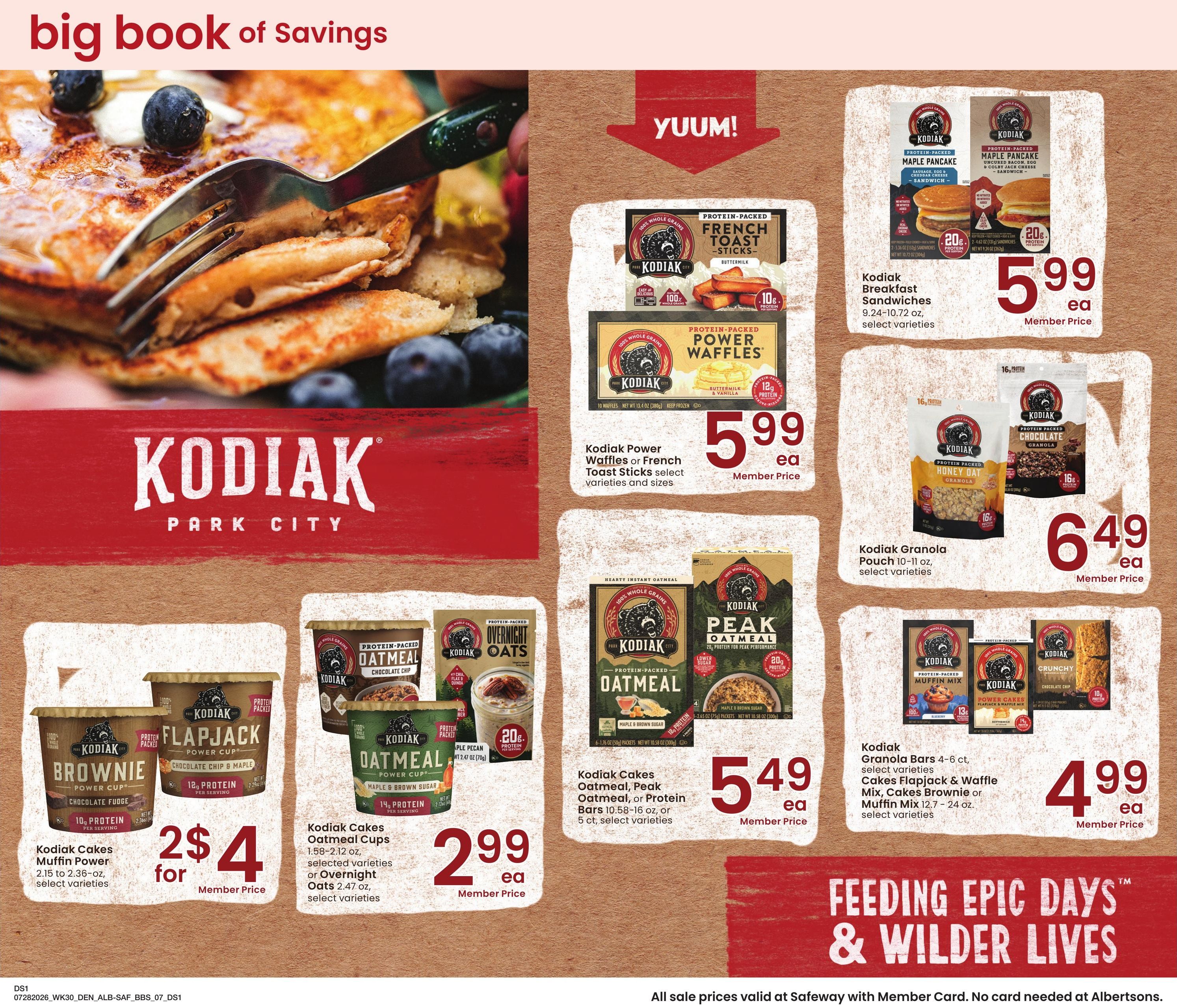 Safeway Big Book of Savings Weekly Ad July 28 - August 24, 2026