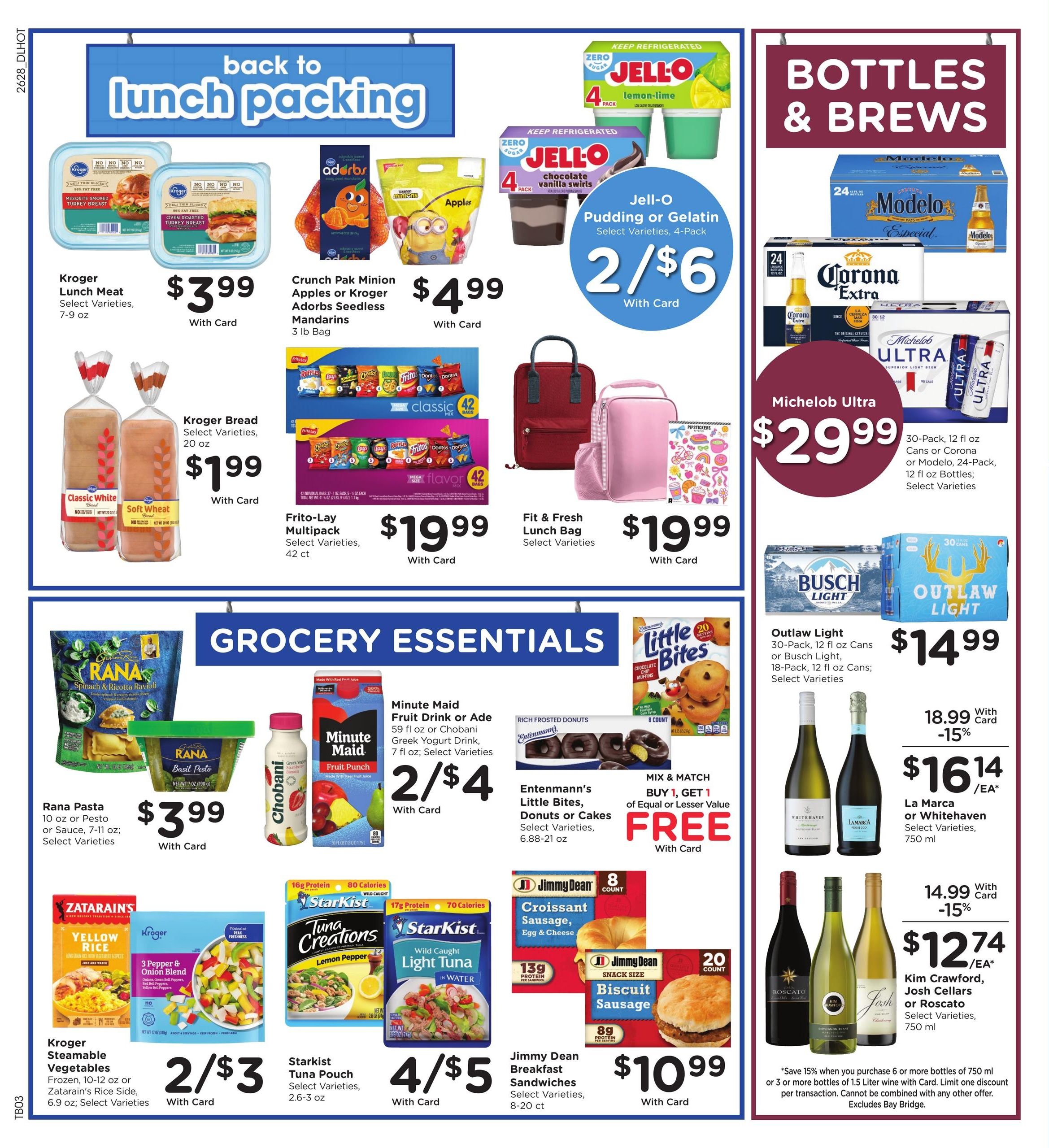 Kroger (Glenwood Area, AR) Weekly Ad August 12 - 18, 2026