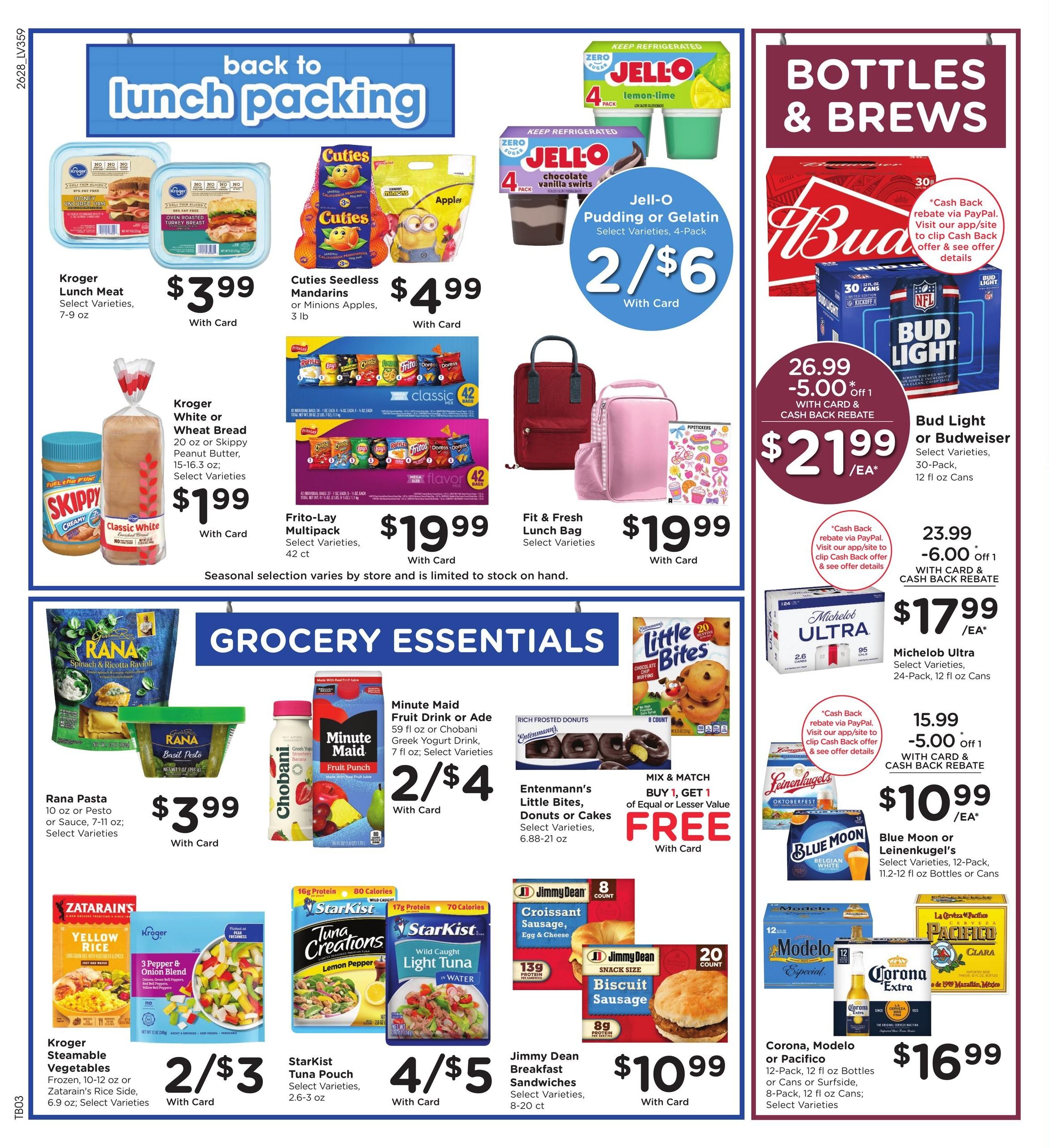 Kroger (Lexington Area, KY) Weekly Ad August 12 - 18, 2026