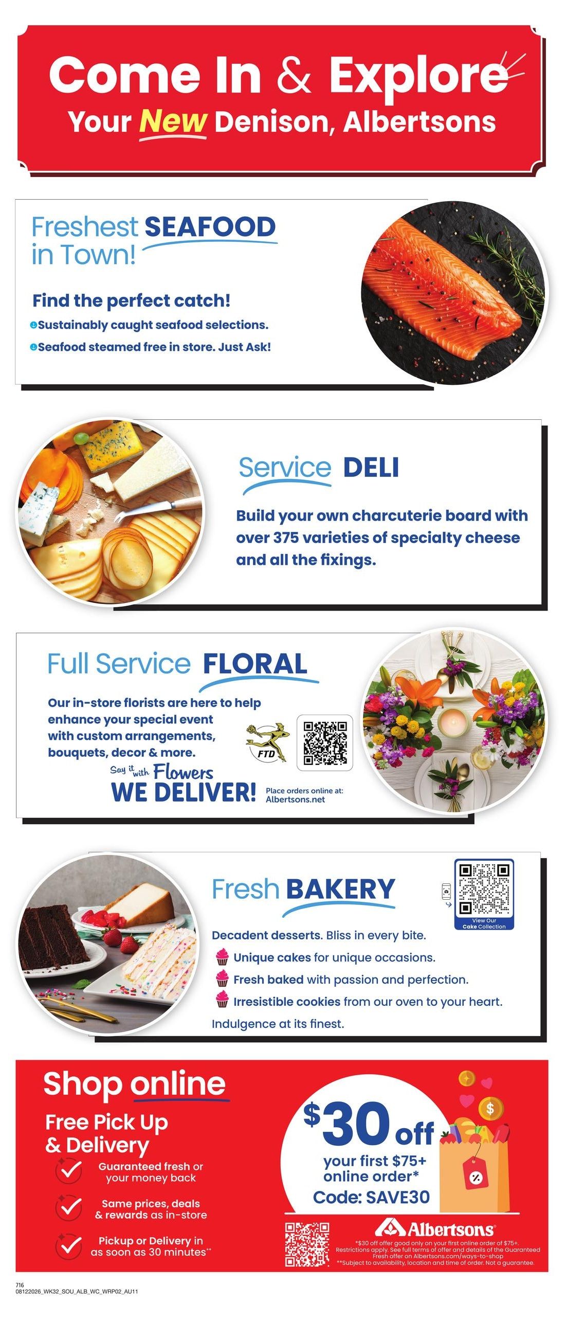Albertsons (Durant–Calera Area, OK) Weekly Ad August 12 - 18, 2026