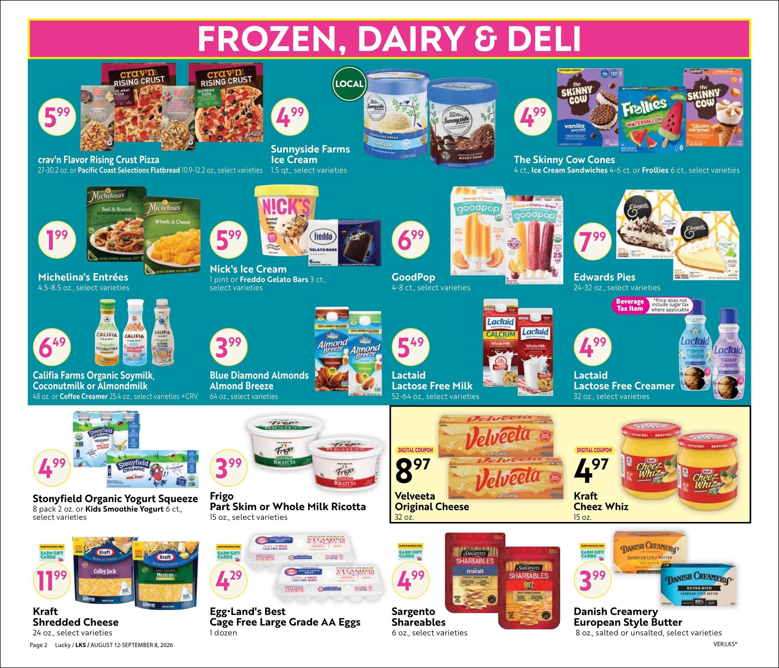 Lucky Supermarkets (Oakland–San Francisco Area, CA) Online Savings Guide Weekly Ad August 12 - September 8, 2026