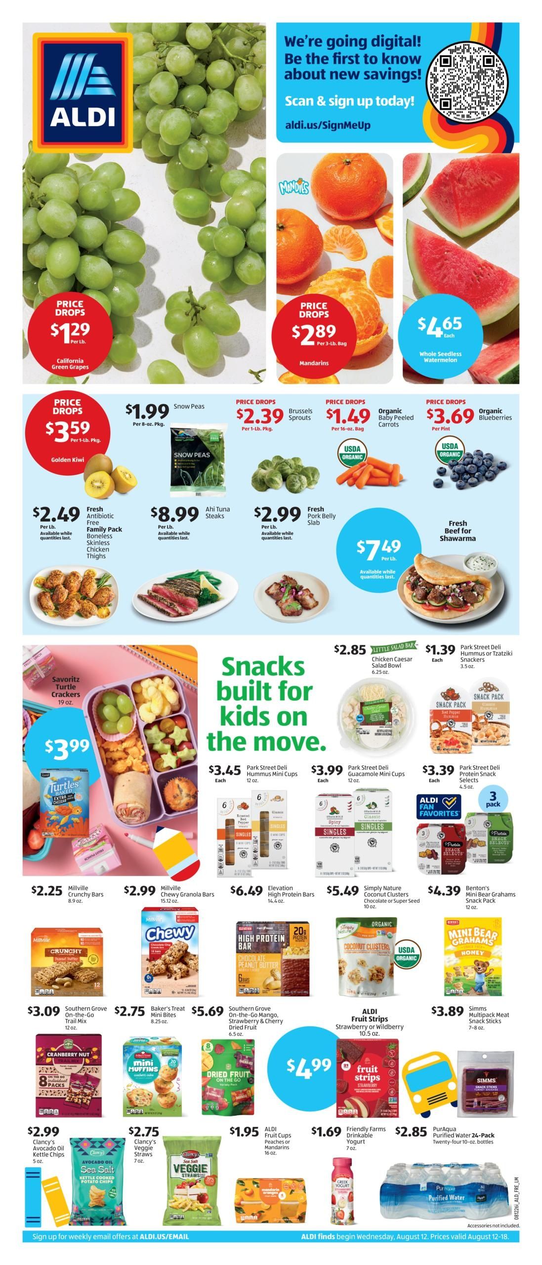 ALDI (DC, DE, MD, VA) Weekly Ad August 12 - 18, 2026