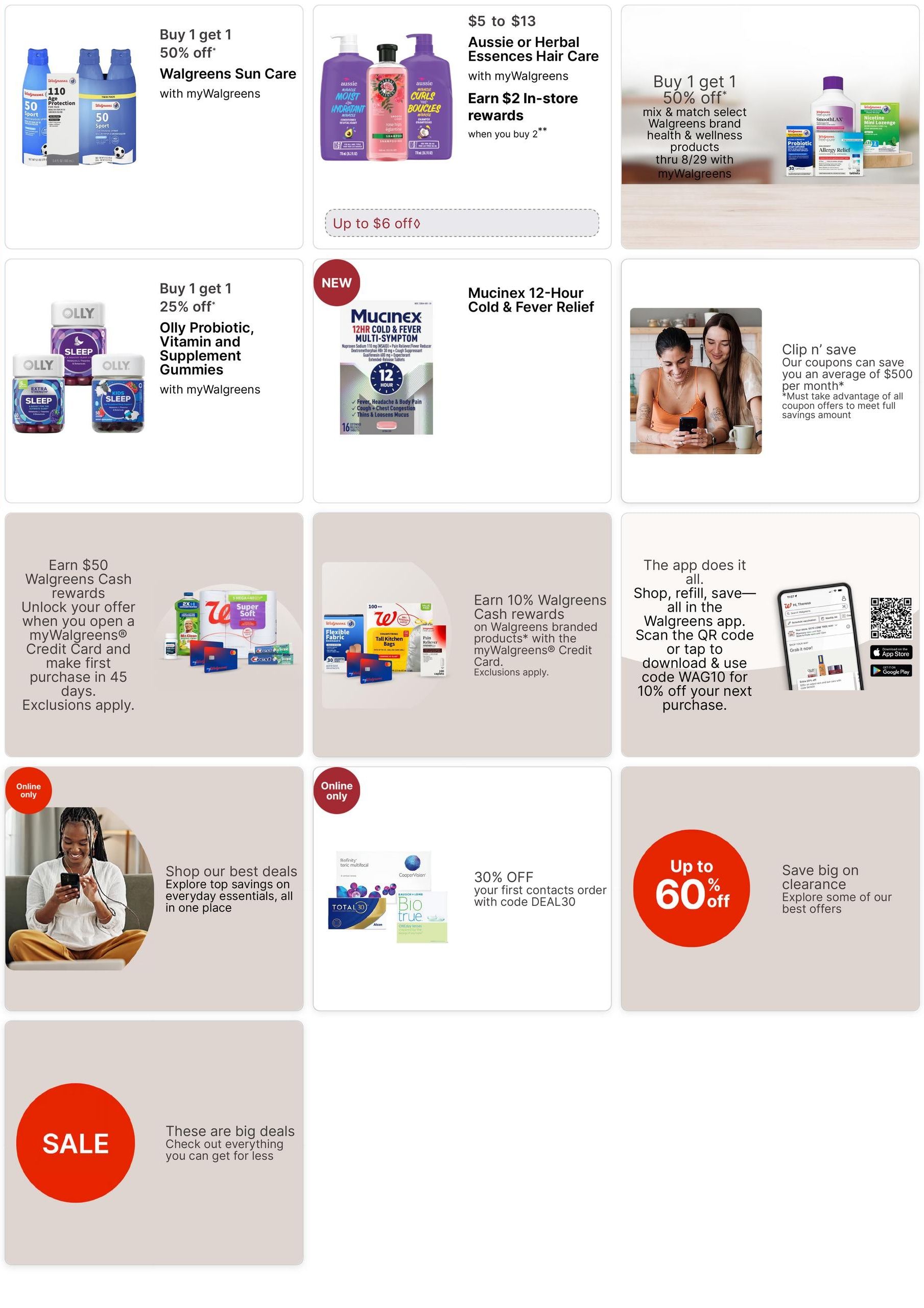 Walgreens (Gwinner Area, ND) Weekly Ad August 9 - 15, 2026