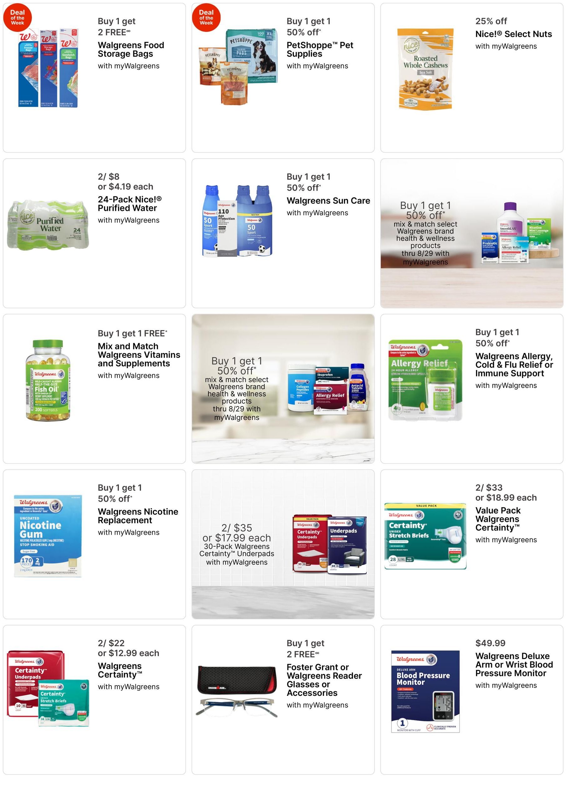 Walgreens (Gwinner Area, ND) Weekly Ad August 9 - 15, 2026