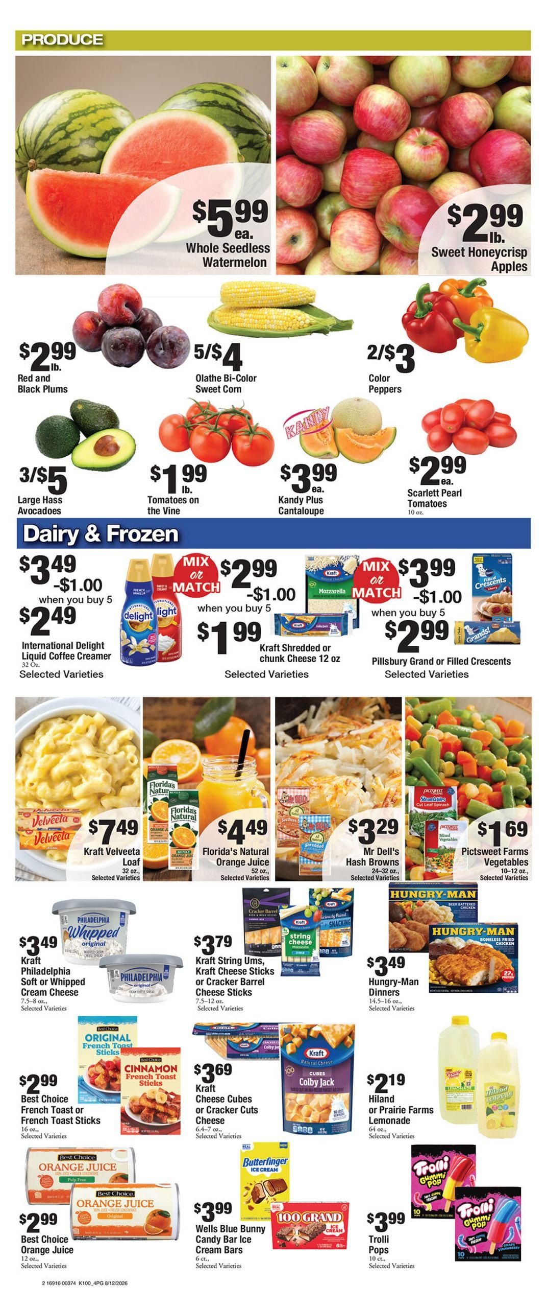 Seabrook Apple Market Weekly Ad August 12 - 18, 2026