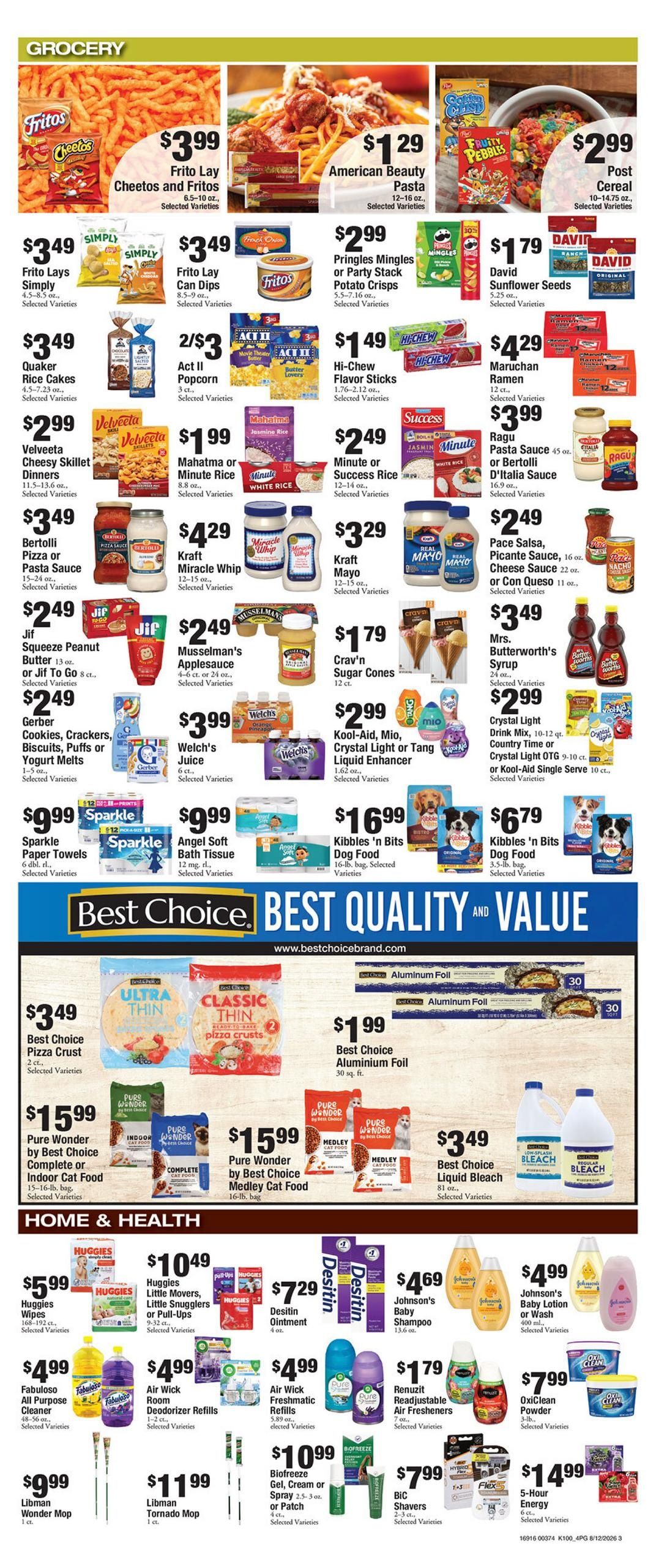 Seabrook Apple Market Weekly Ad August 12 - 18, 2026