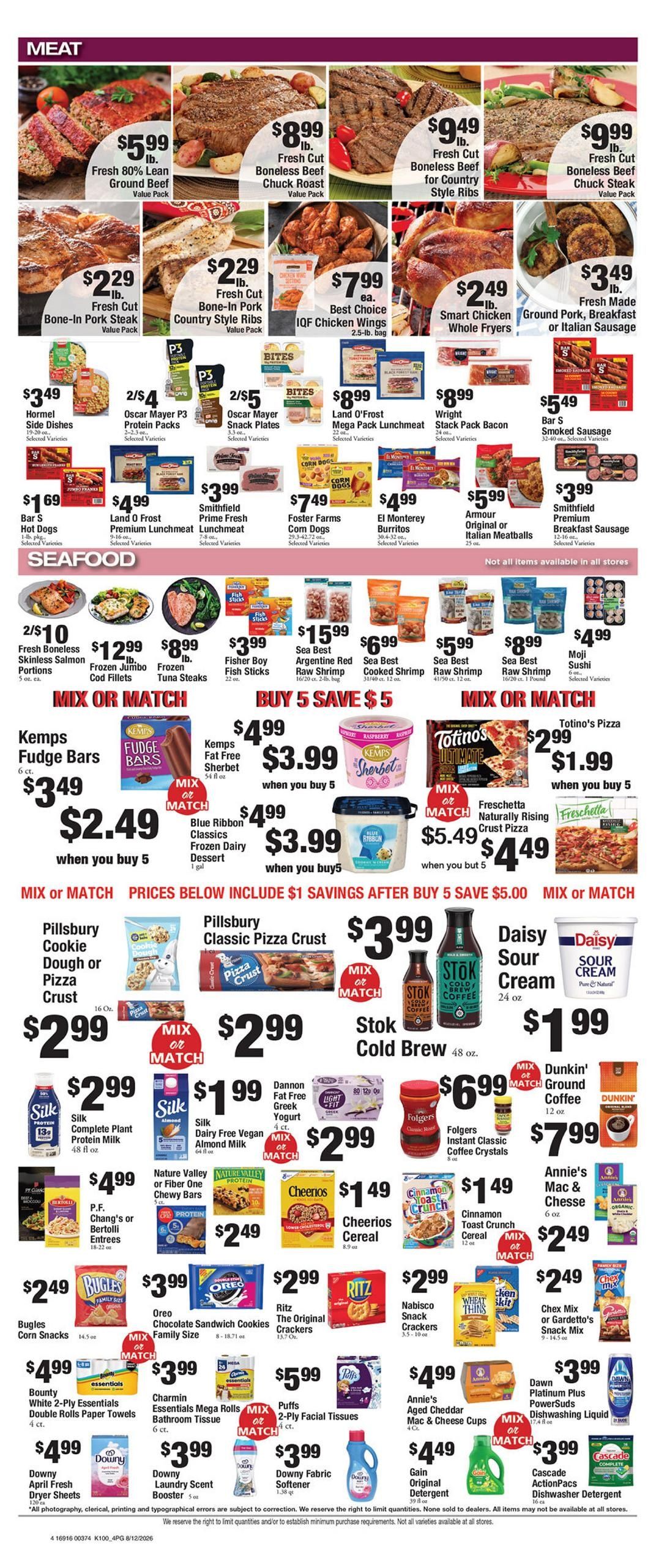 Seabrook Apple Market Weekly Ad August 12 - 18, 2026