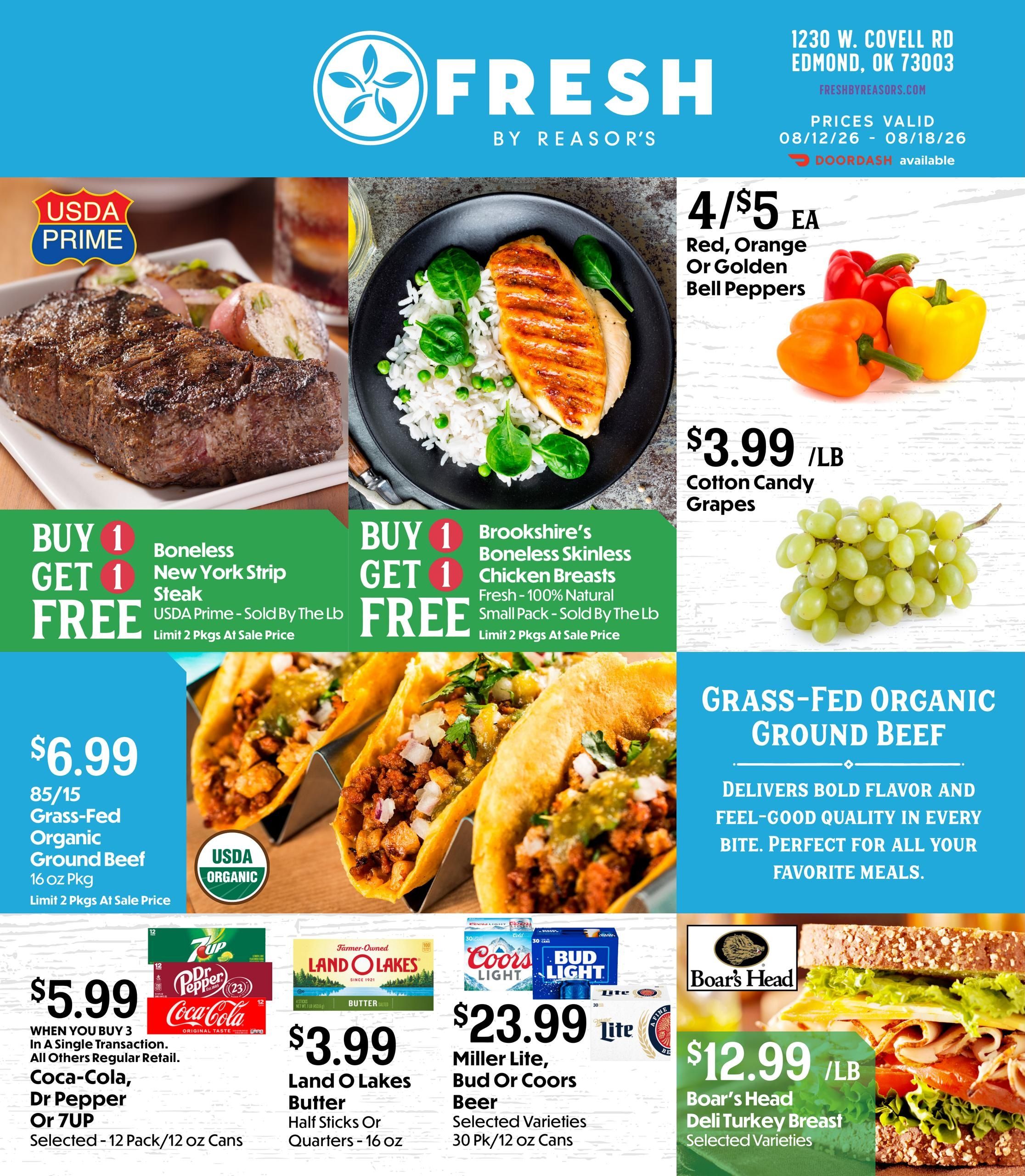 FRESH by Reasor's (Edmond–Enid Area, OK) Weekly Ad August 12 - 18, 2026