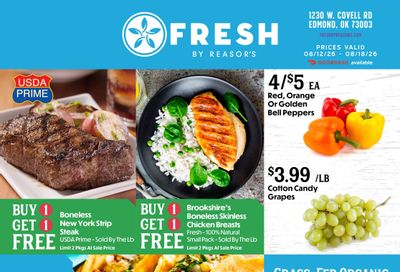 FRESH by Reasor's (Edmond–Enid Area, OK) Weekly Ad August 12 - 18, 2026