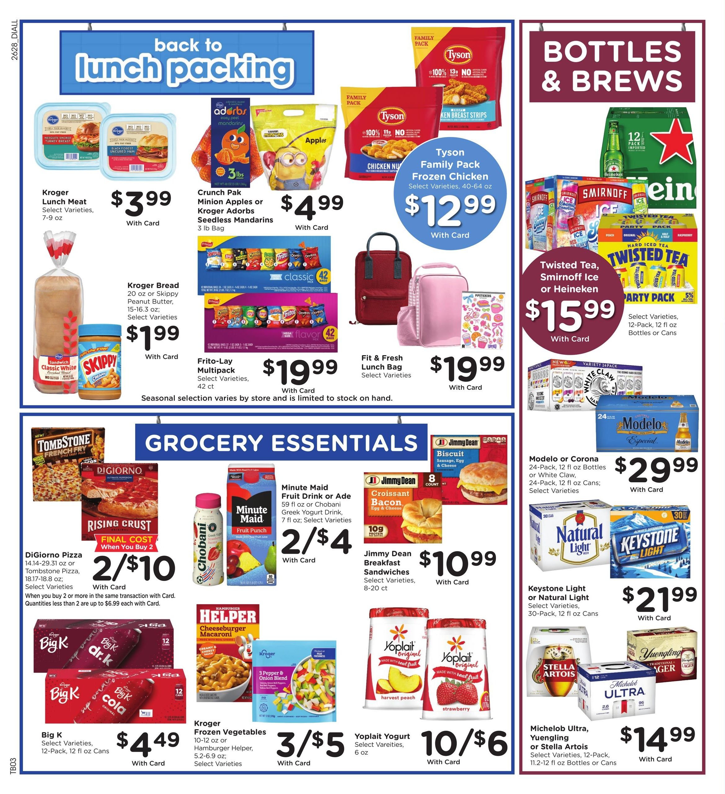 Dillons (Topeka–Dover Area, KS) Weekly Ad August 12 - 18, 2026
