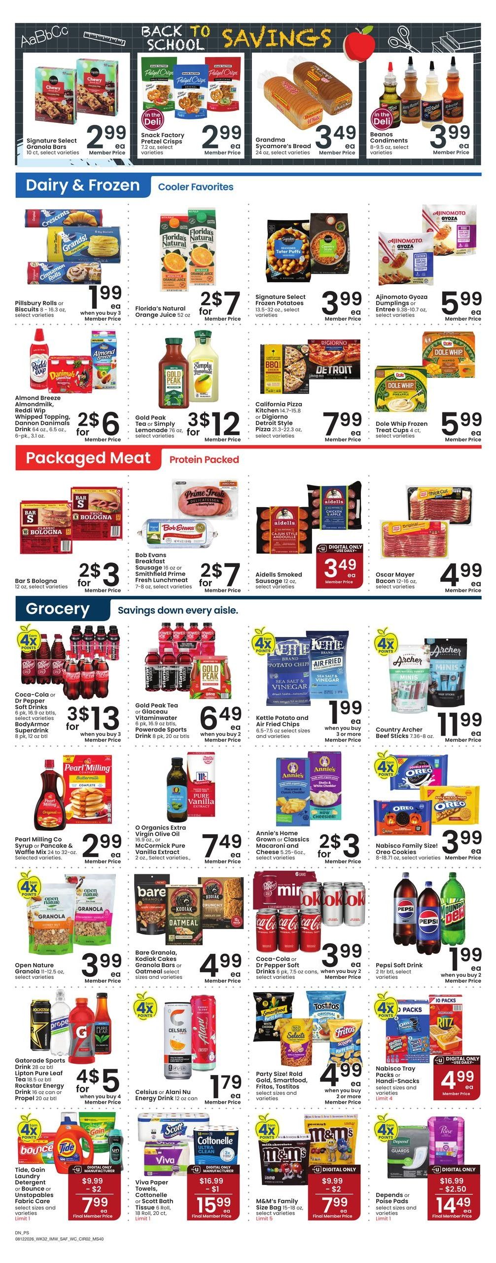 Safeway (Hot Springs-Sheridan Area, MT) Weekly Ad August 12 - 18, 2026