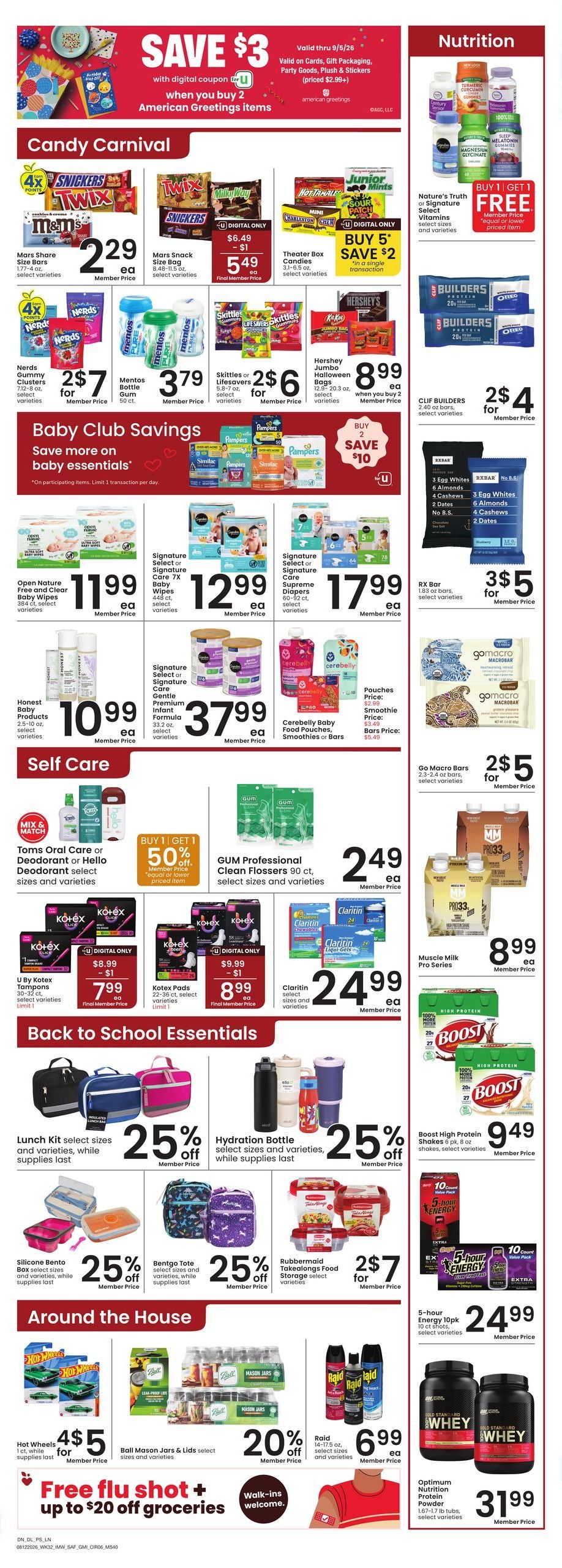 Safeway (Hot Springs-Sheridan Area, MT) Weekly Ad August 12 - 18, 2026