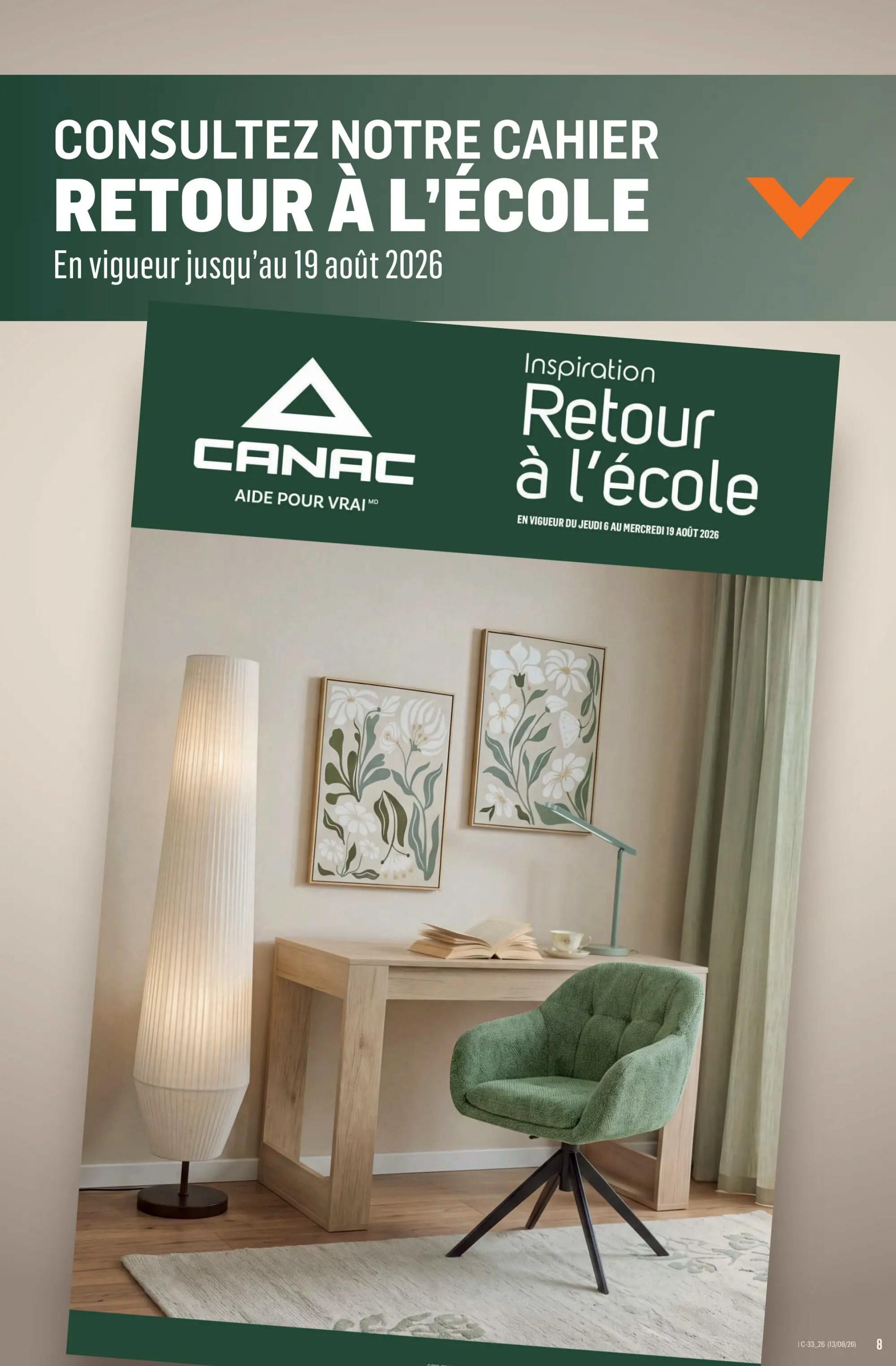 Canac Flyer August 13 to 19