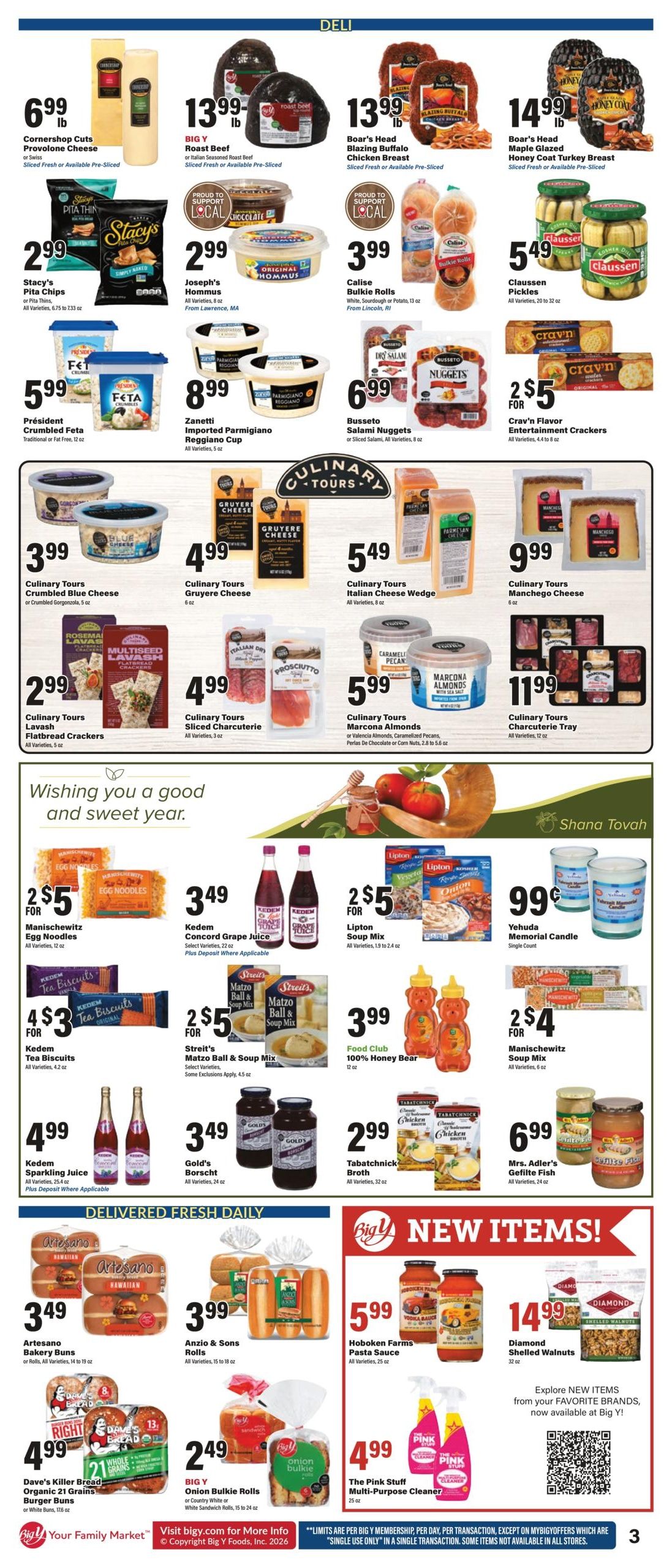 Big Y (Stamford–Waterbury Area, CT–NY) Weekly Ad August 13 - 19, 2026